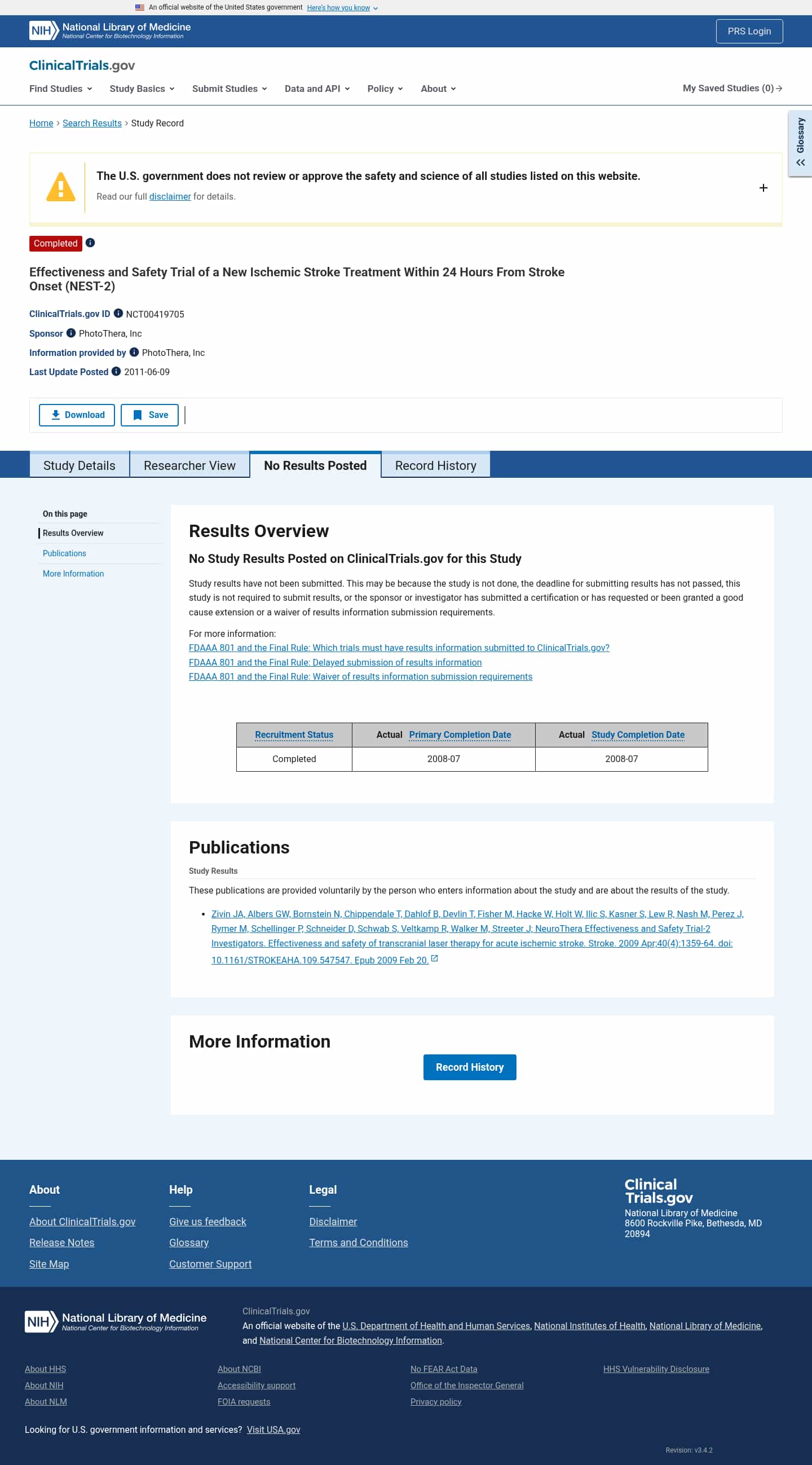 Latest website image capture