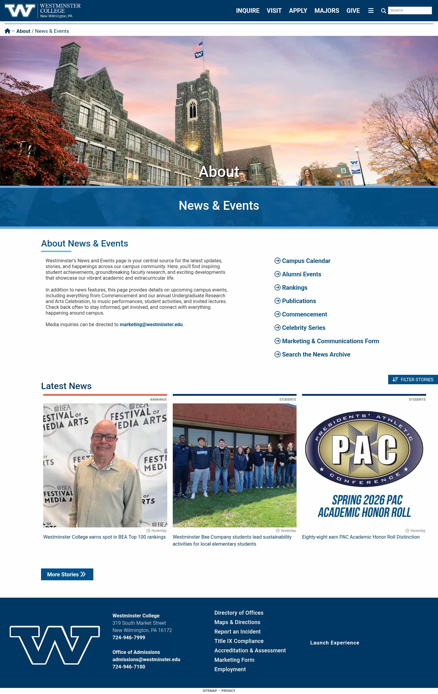 Latest website image capture