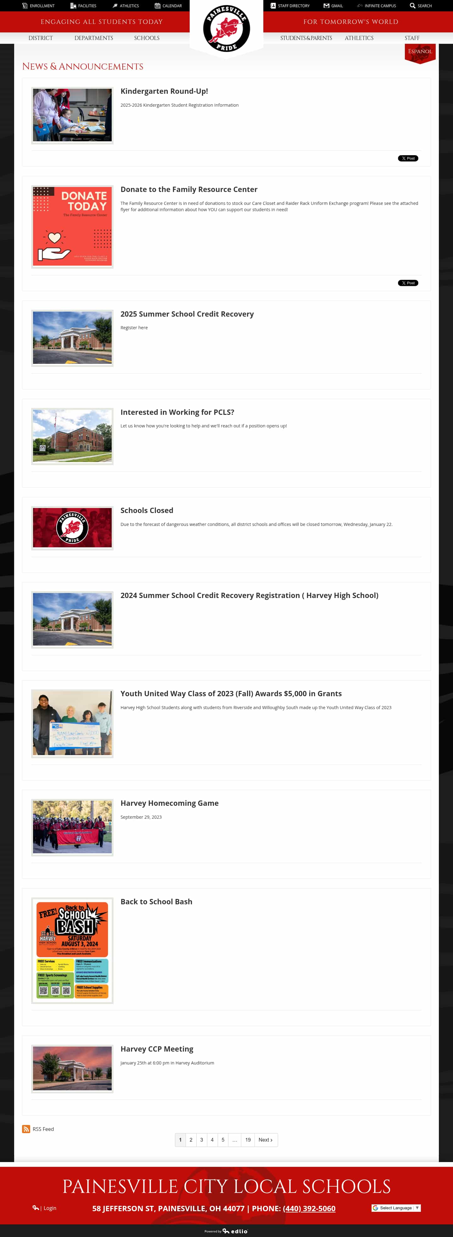 Latest website image capture