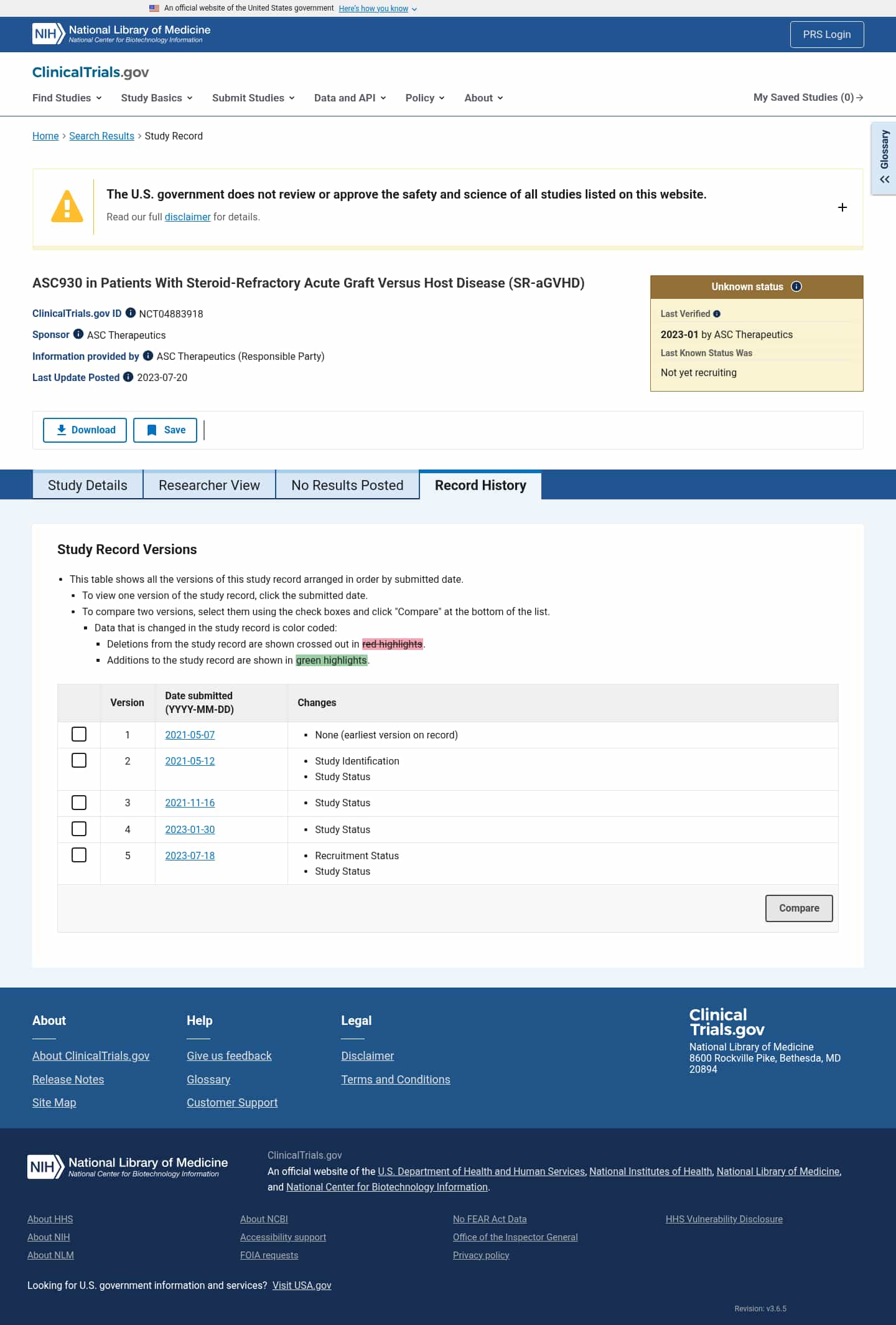 Latest website image capture