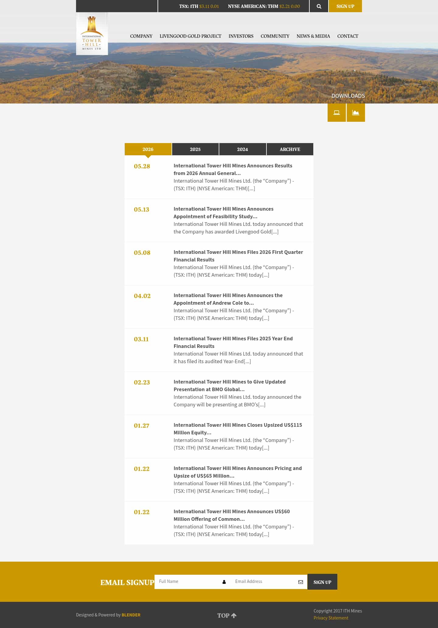 Latest website image capture