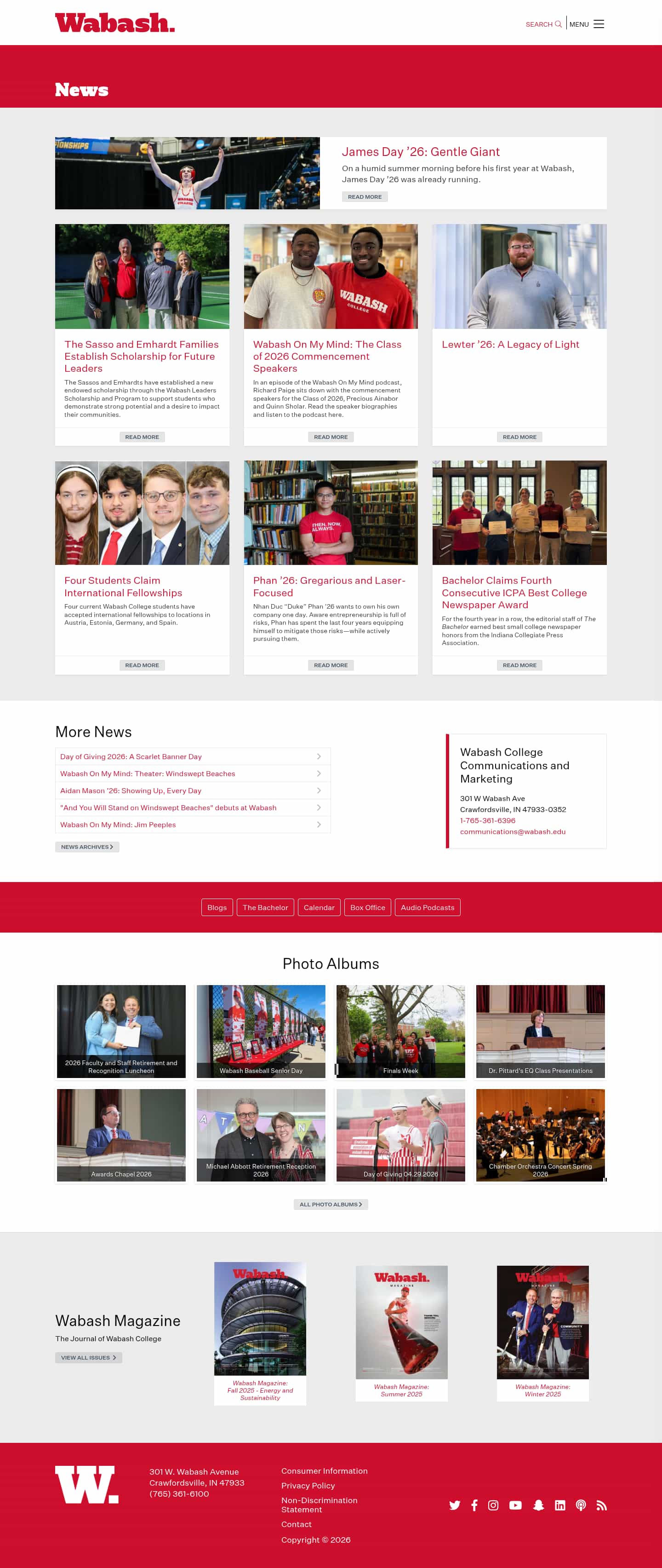 Latest website image capture