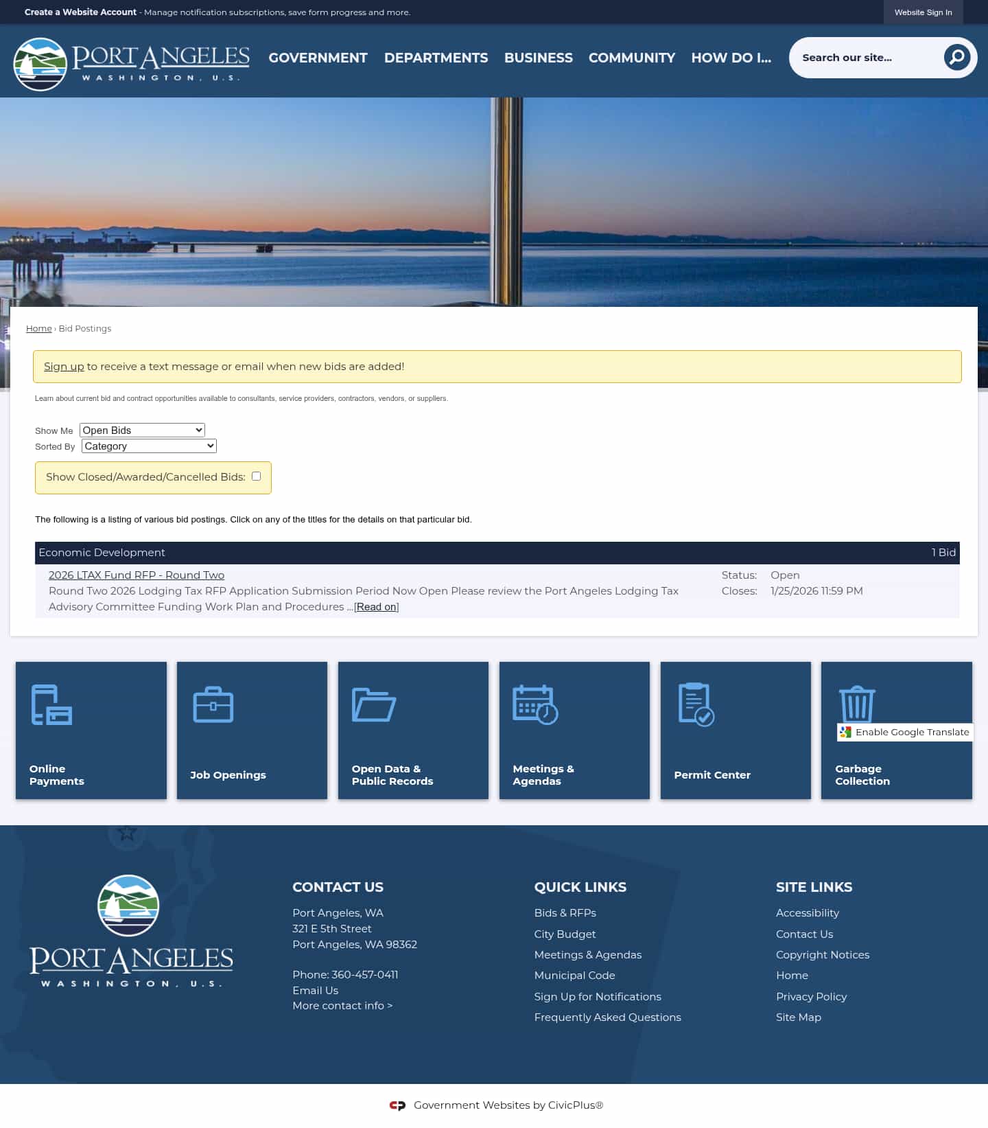 Latest website image capture