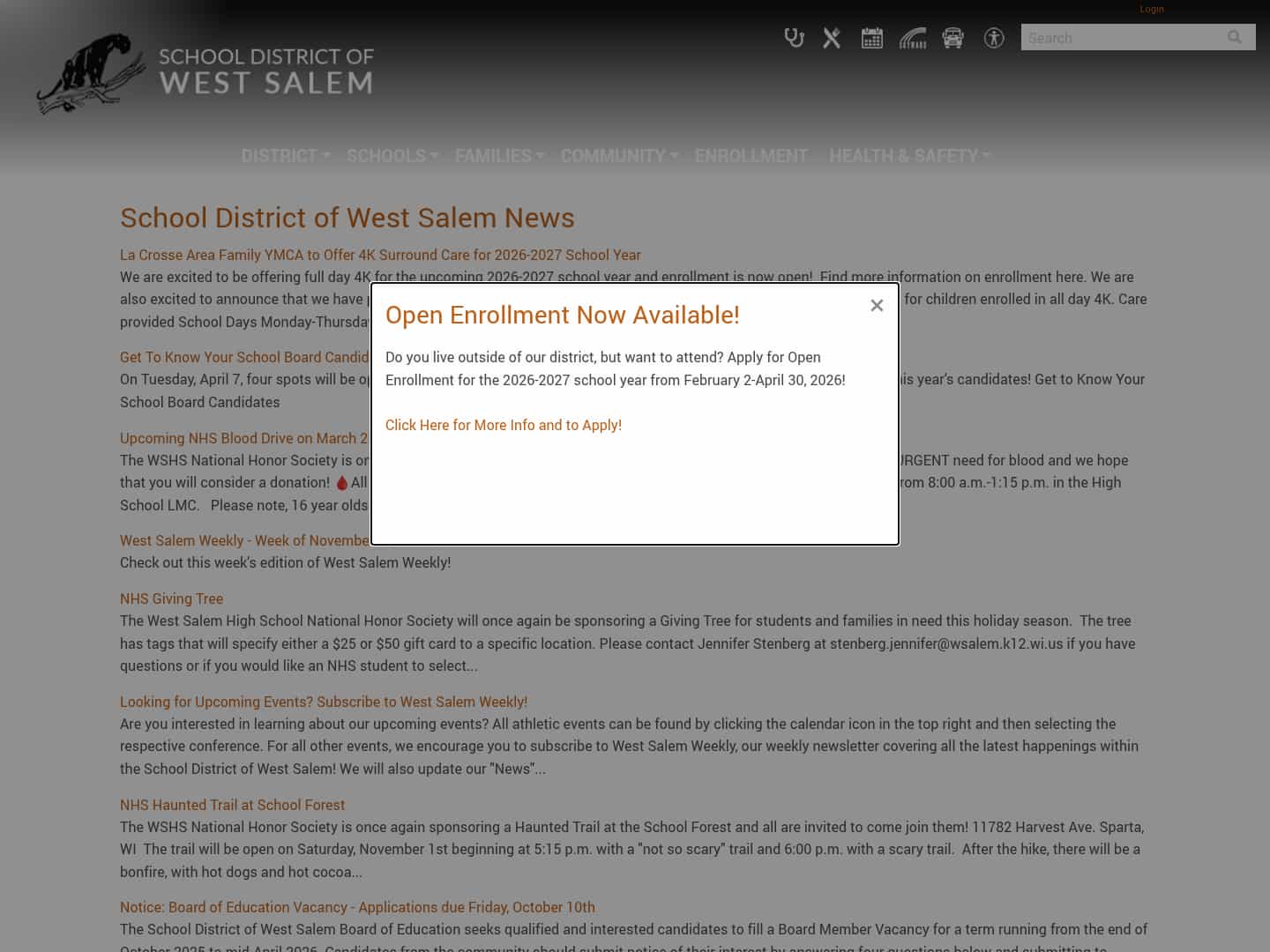 Latest website image capture