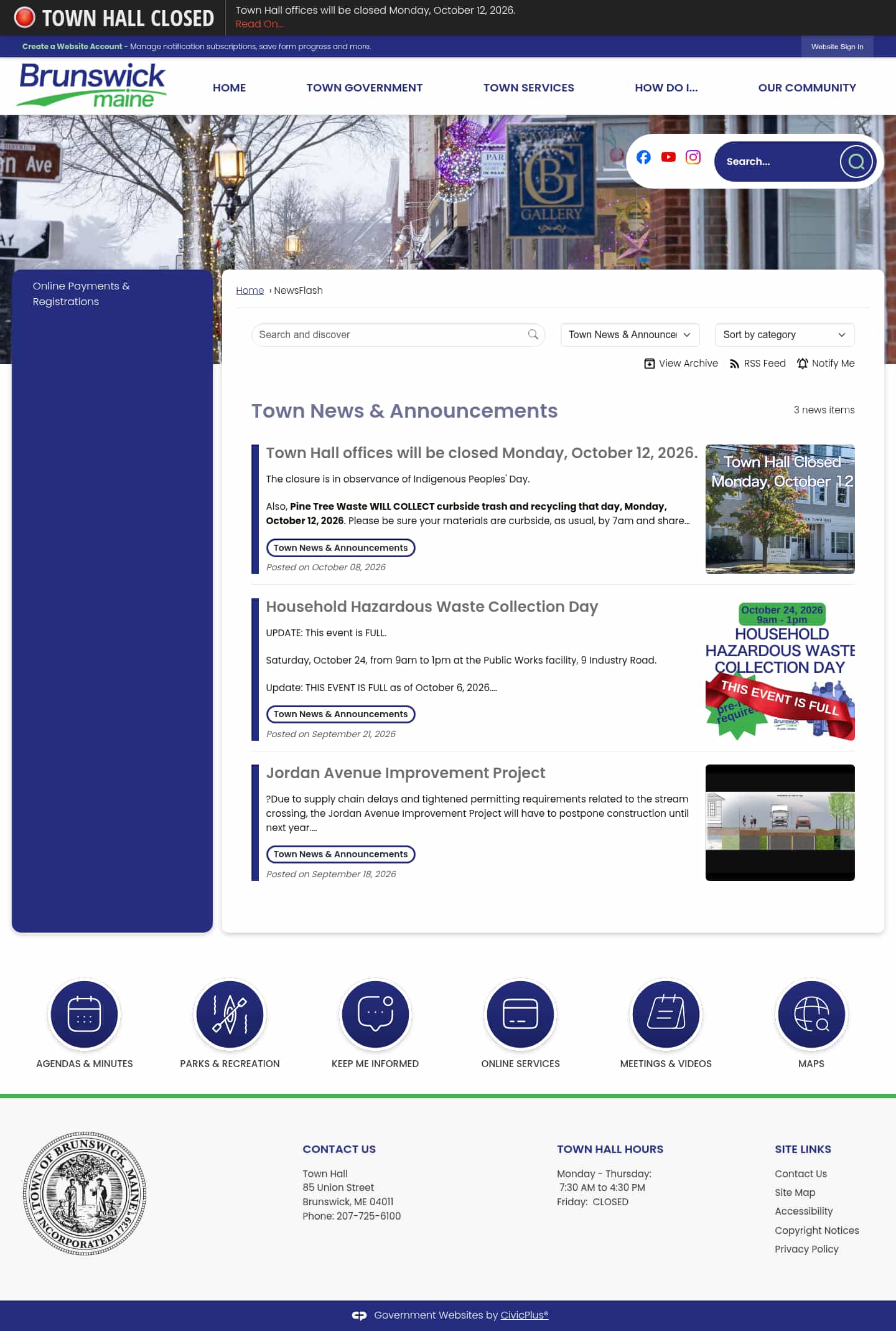 Latest website image capture