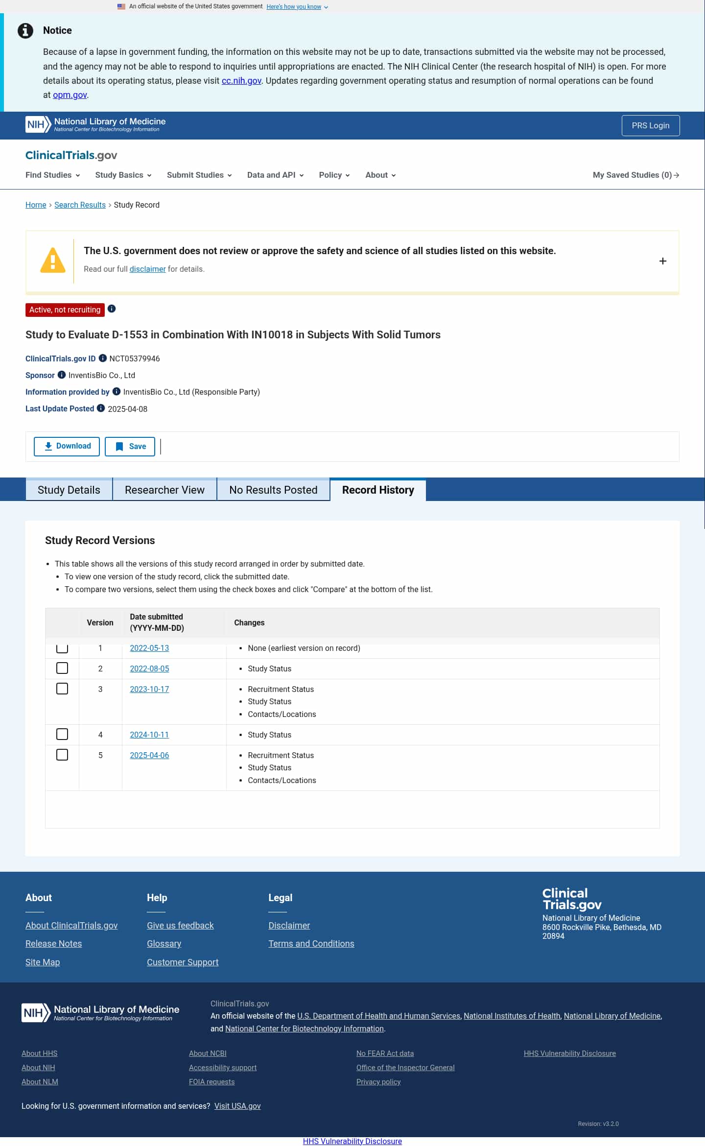 Latest website image capture