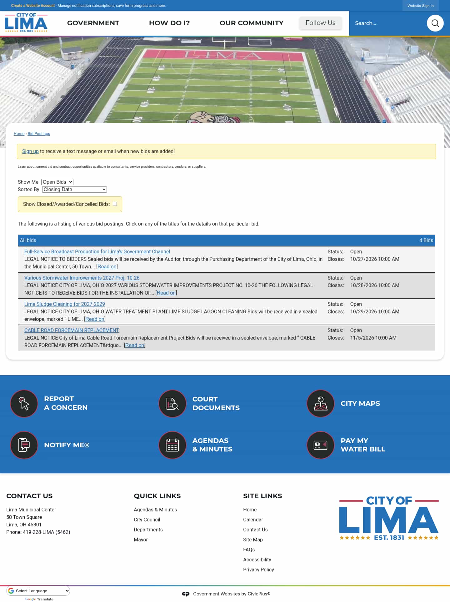 Latest website image capture