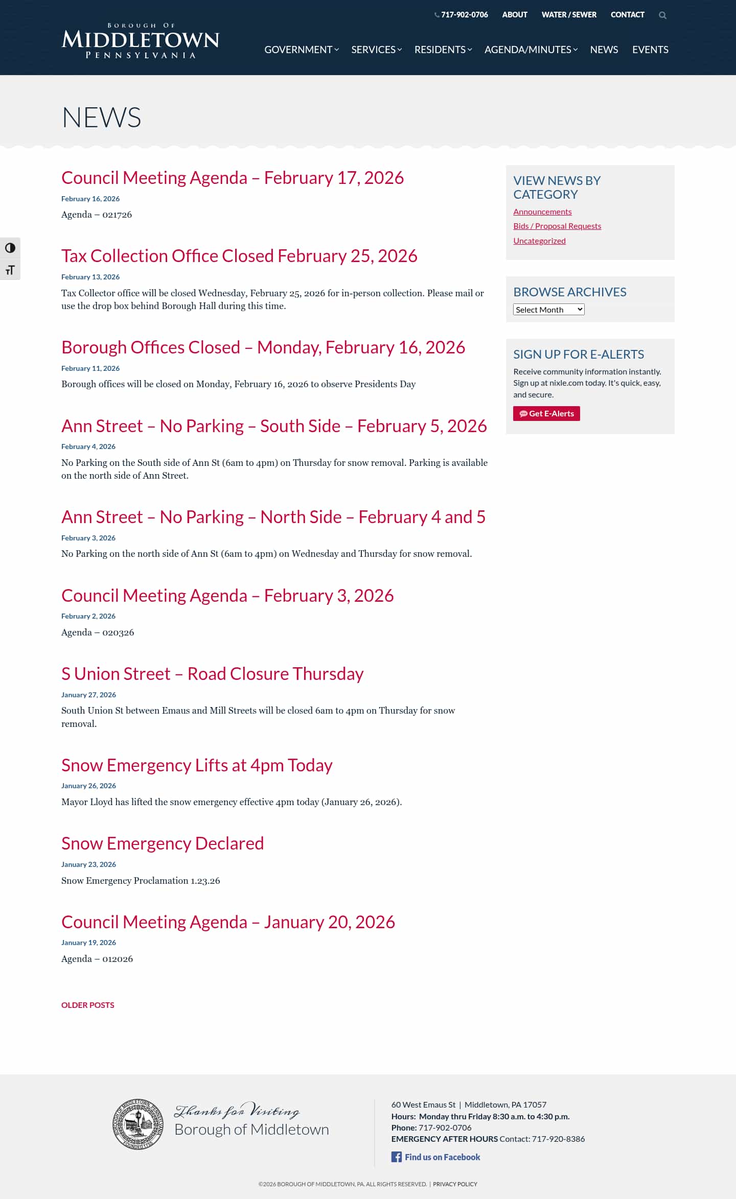 Latest website image capture