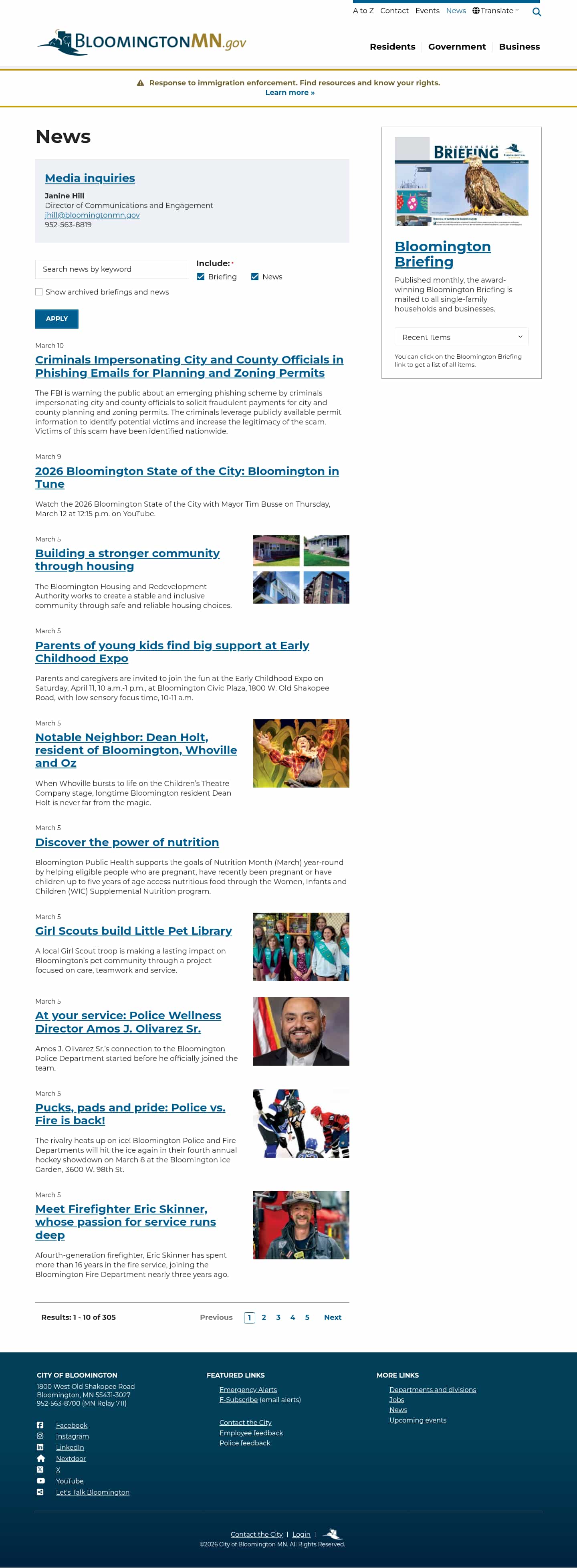 Latest website image capture