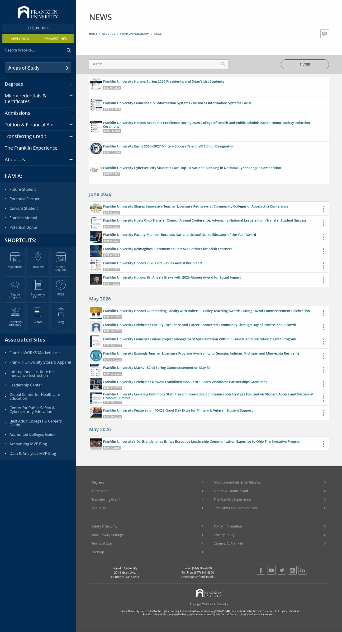 Latest website image capture