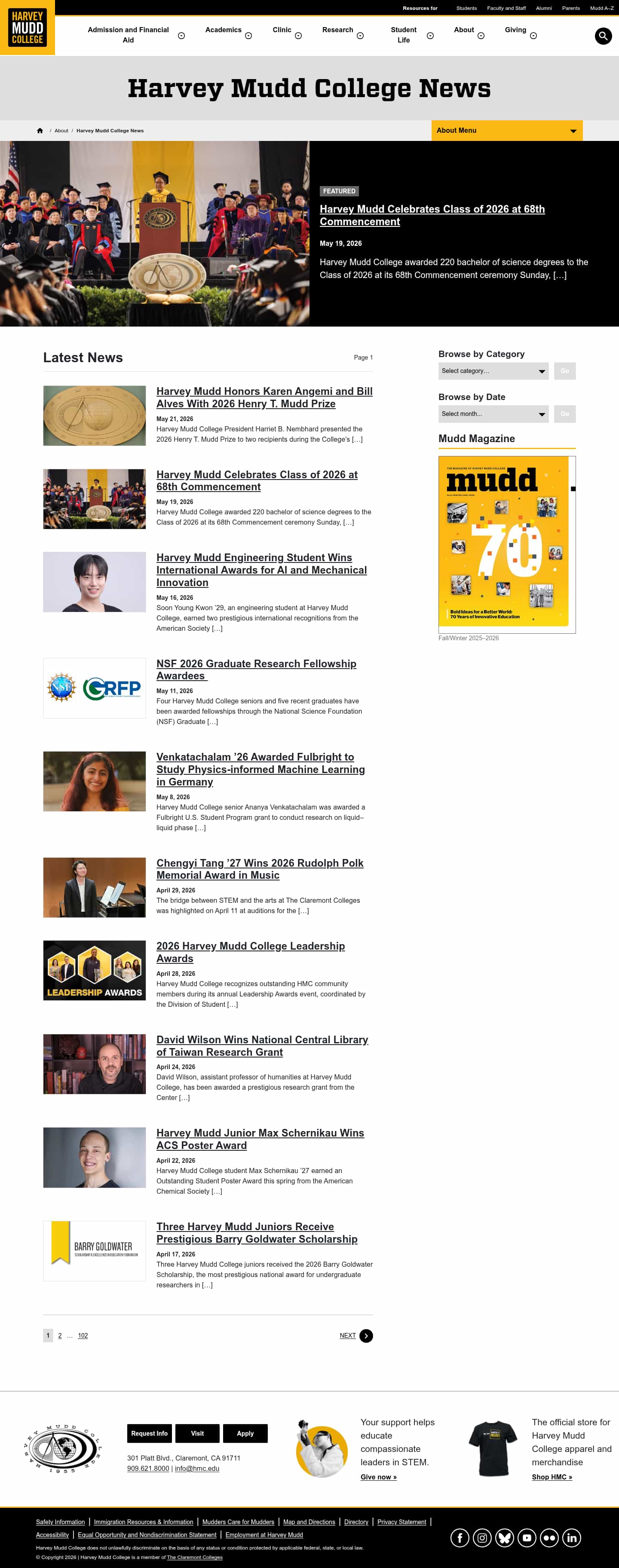 Latest website image capture