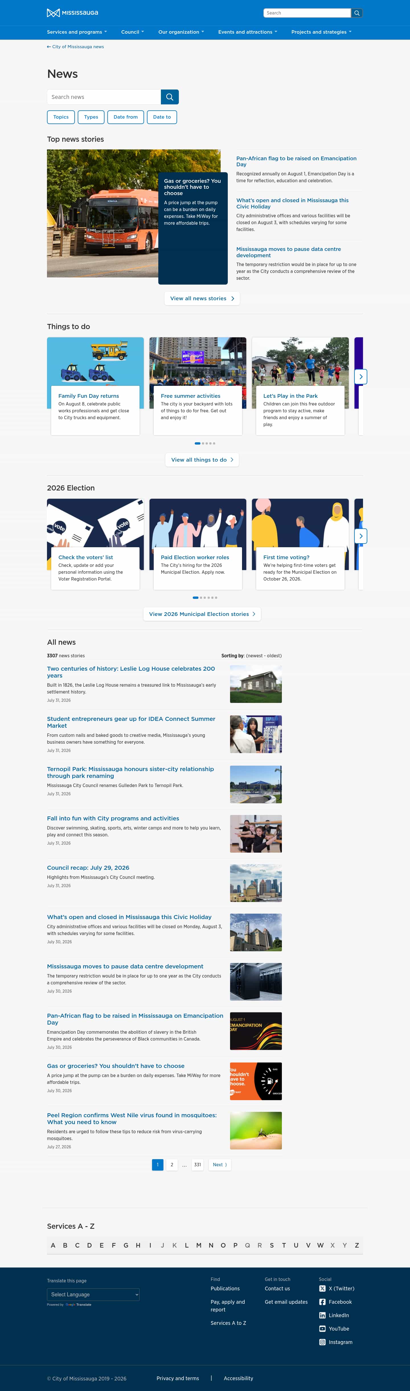 Latest website image capture