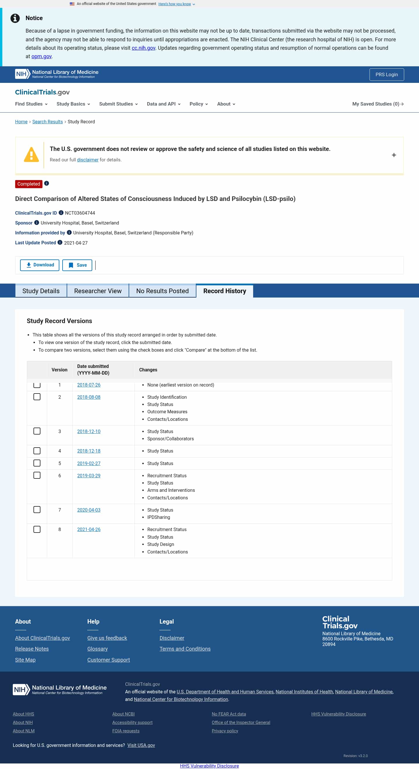 Latest website image capture