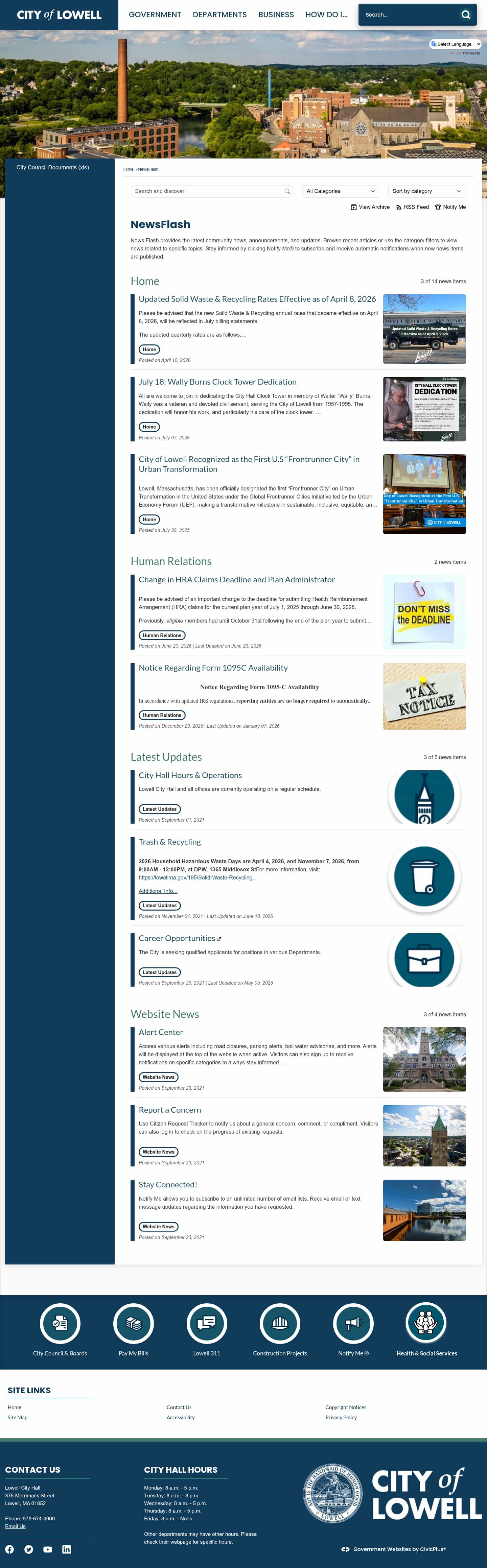 Latest website image capture