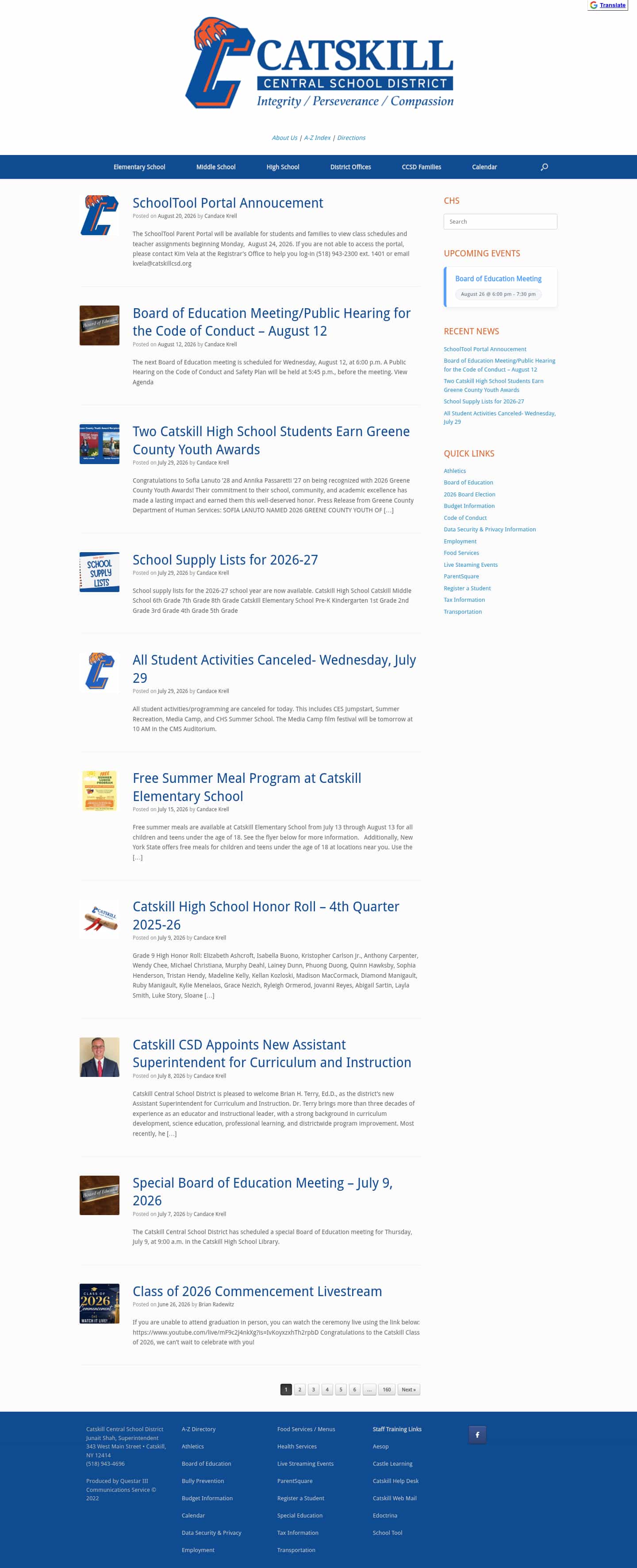 Latest website image capture