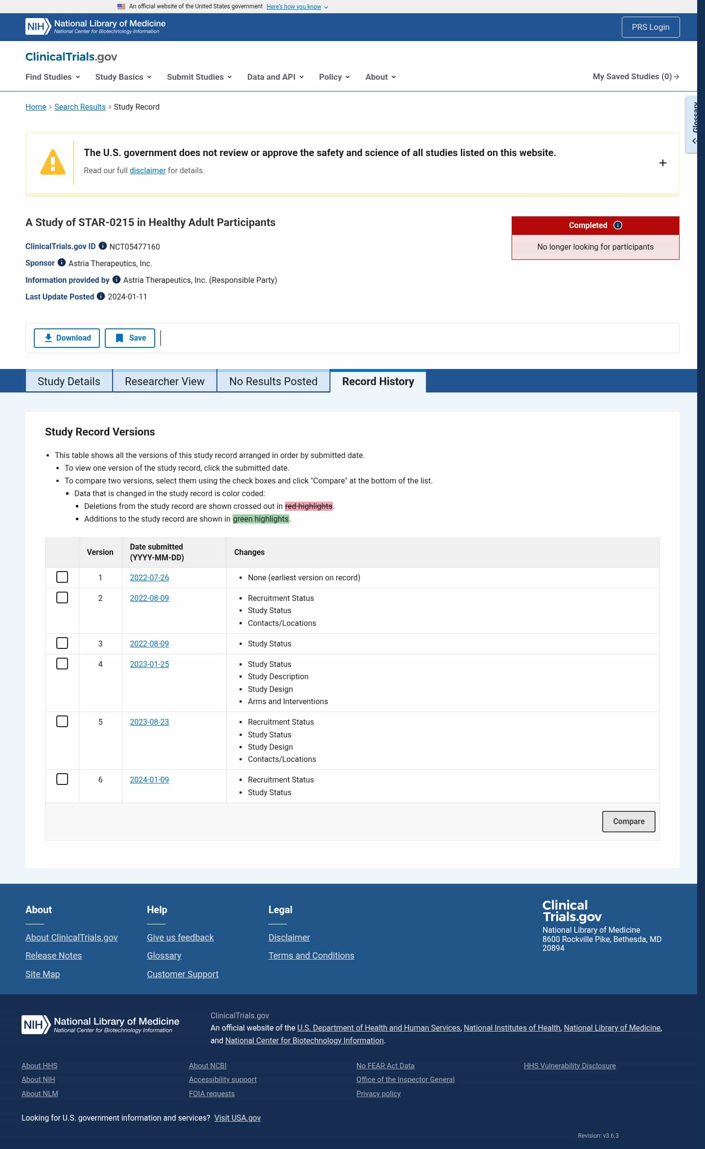 Latest website image capture
