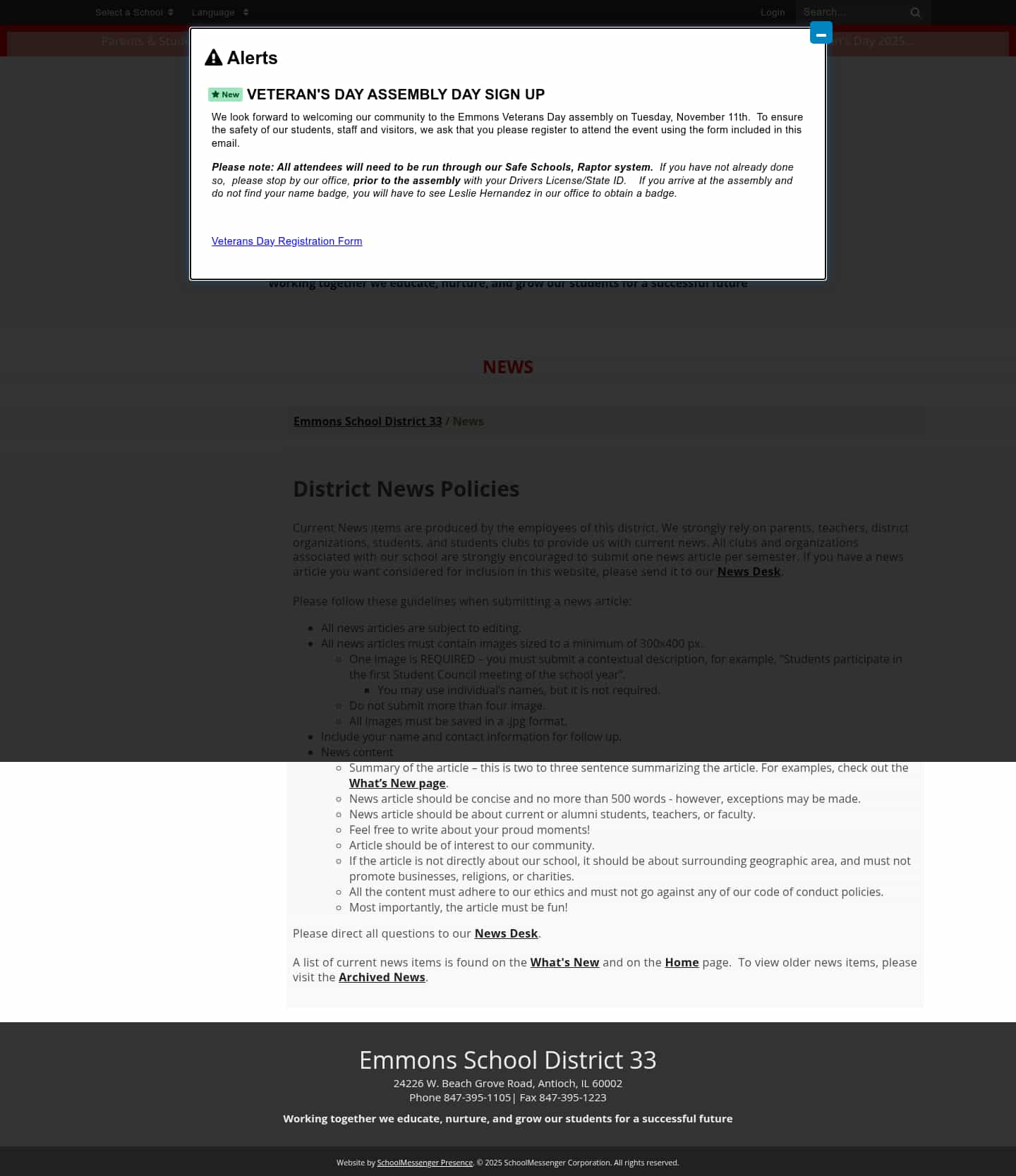 Latest website image capture