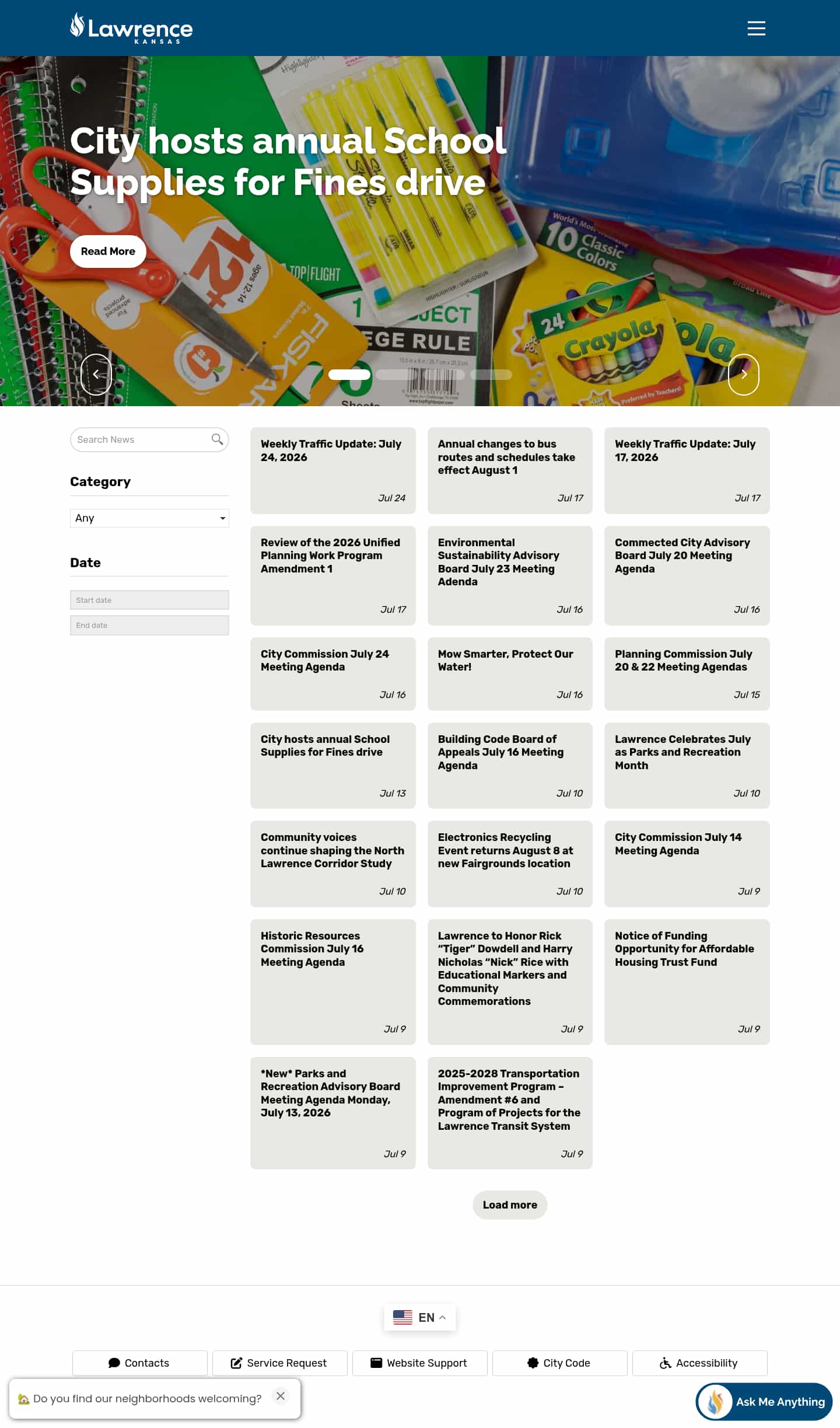 Latest website image capture