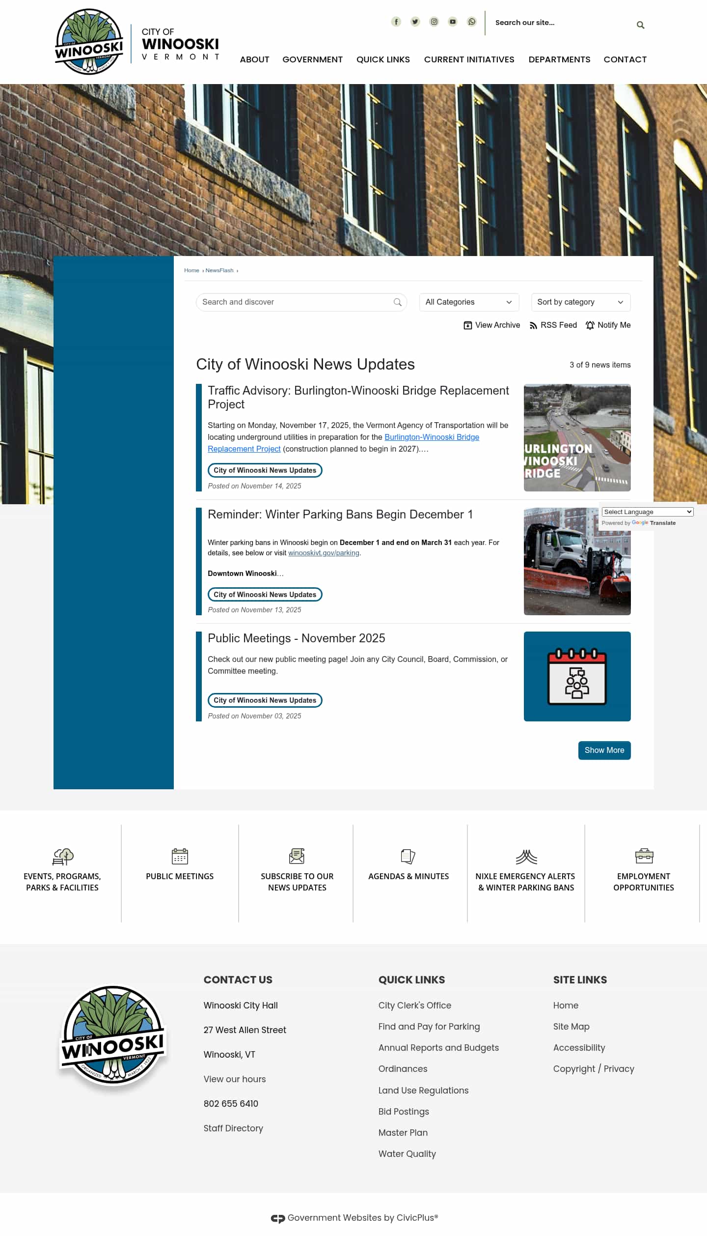 Latest website image capture