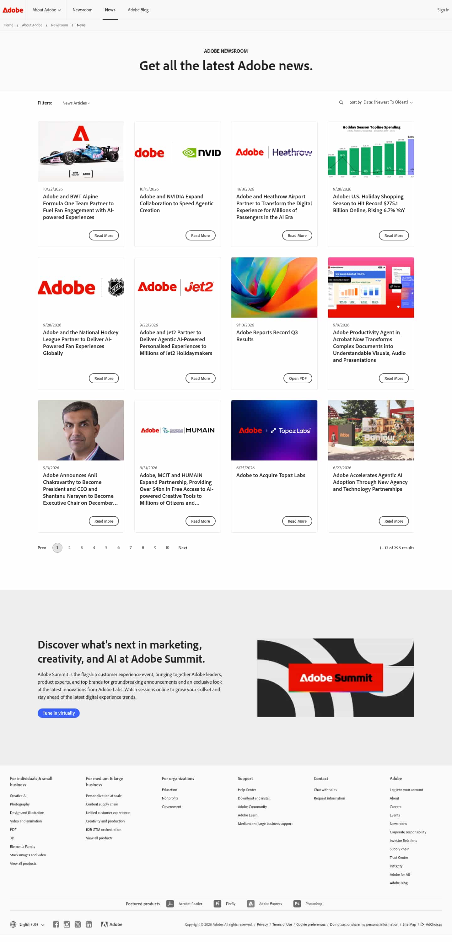 Latest website image capture