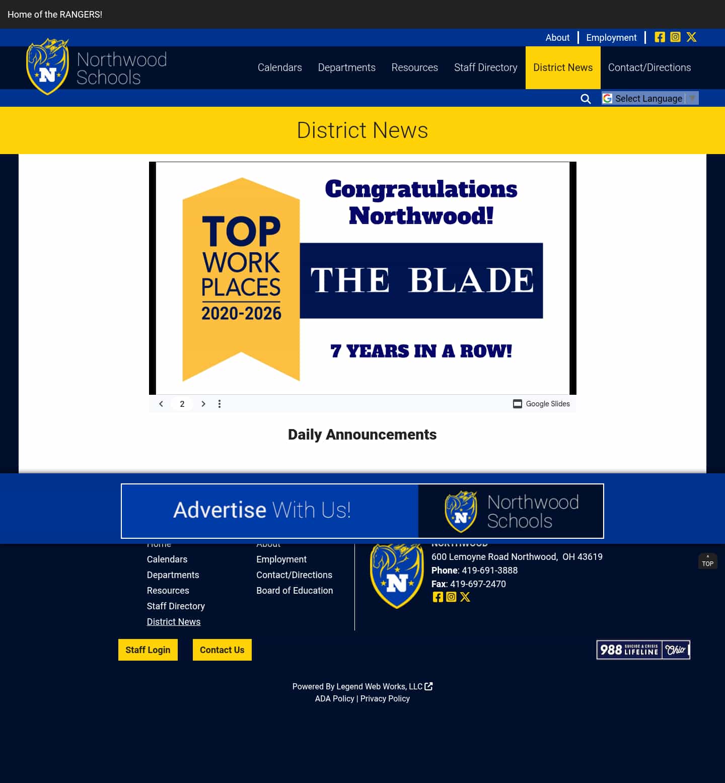 Latest website image capture