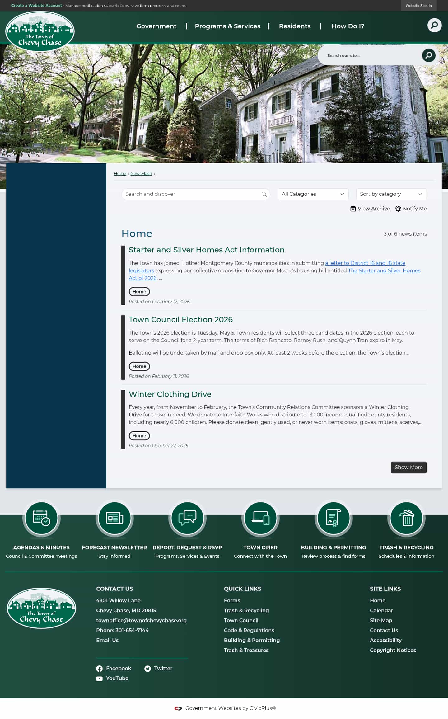 Latest website image capture