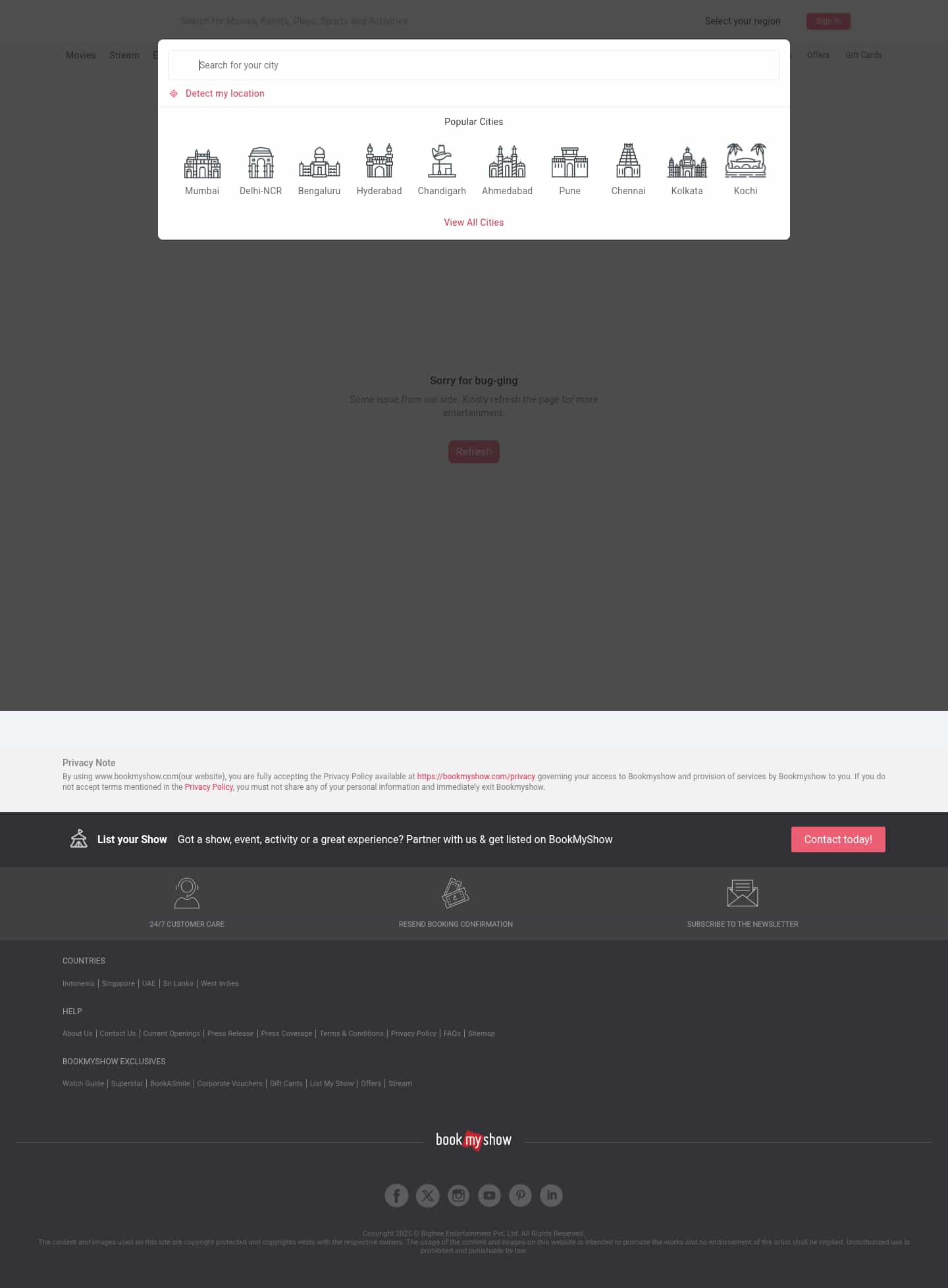 Latest website image capture