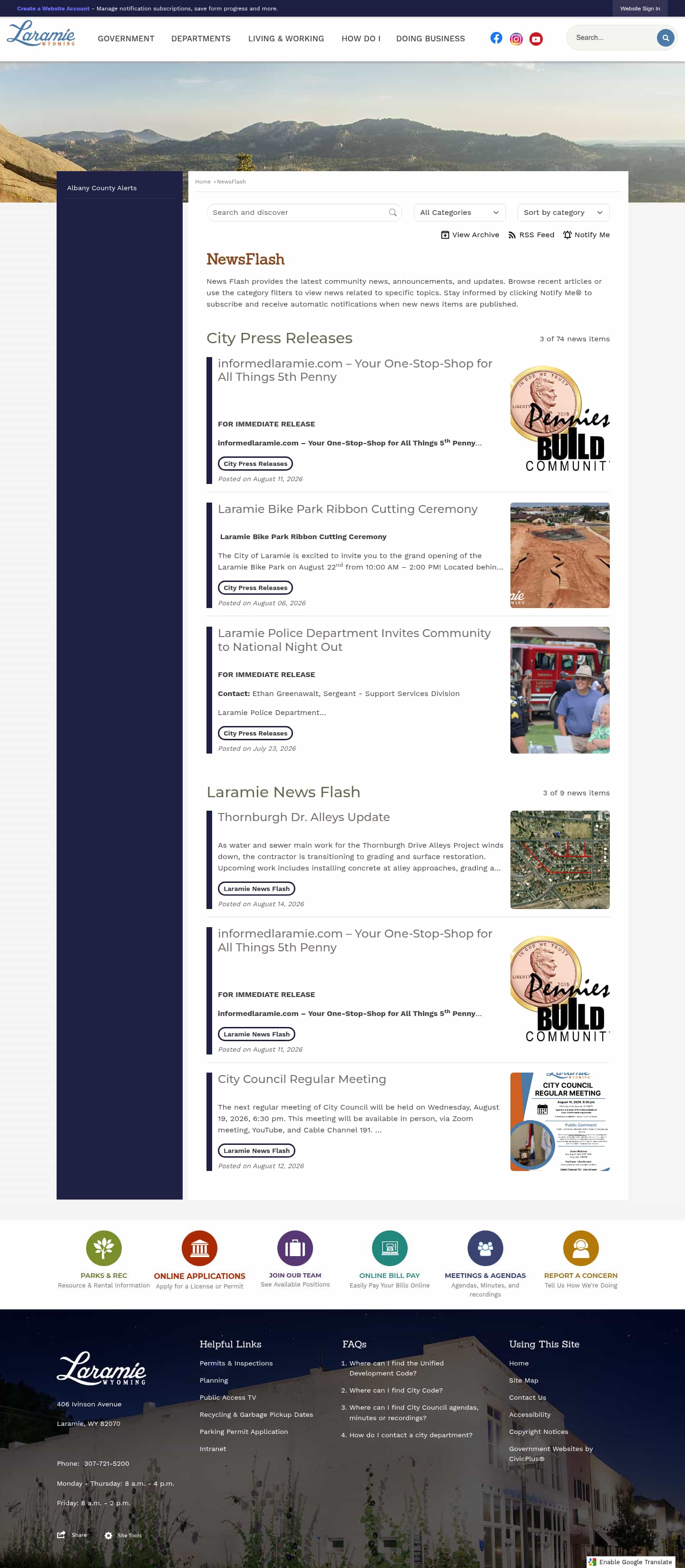 Latest website image capture