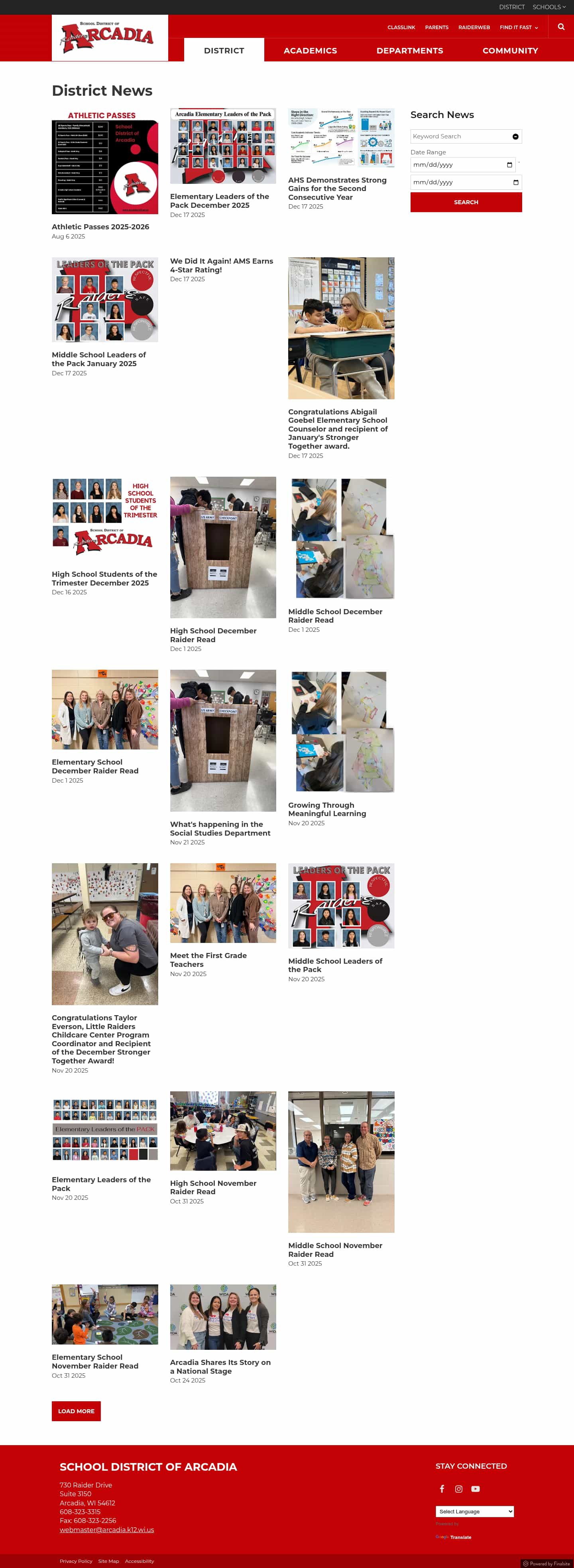 Latest website image capture