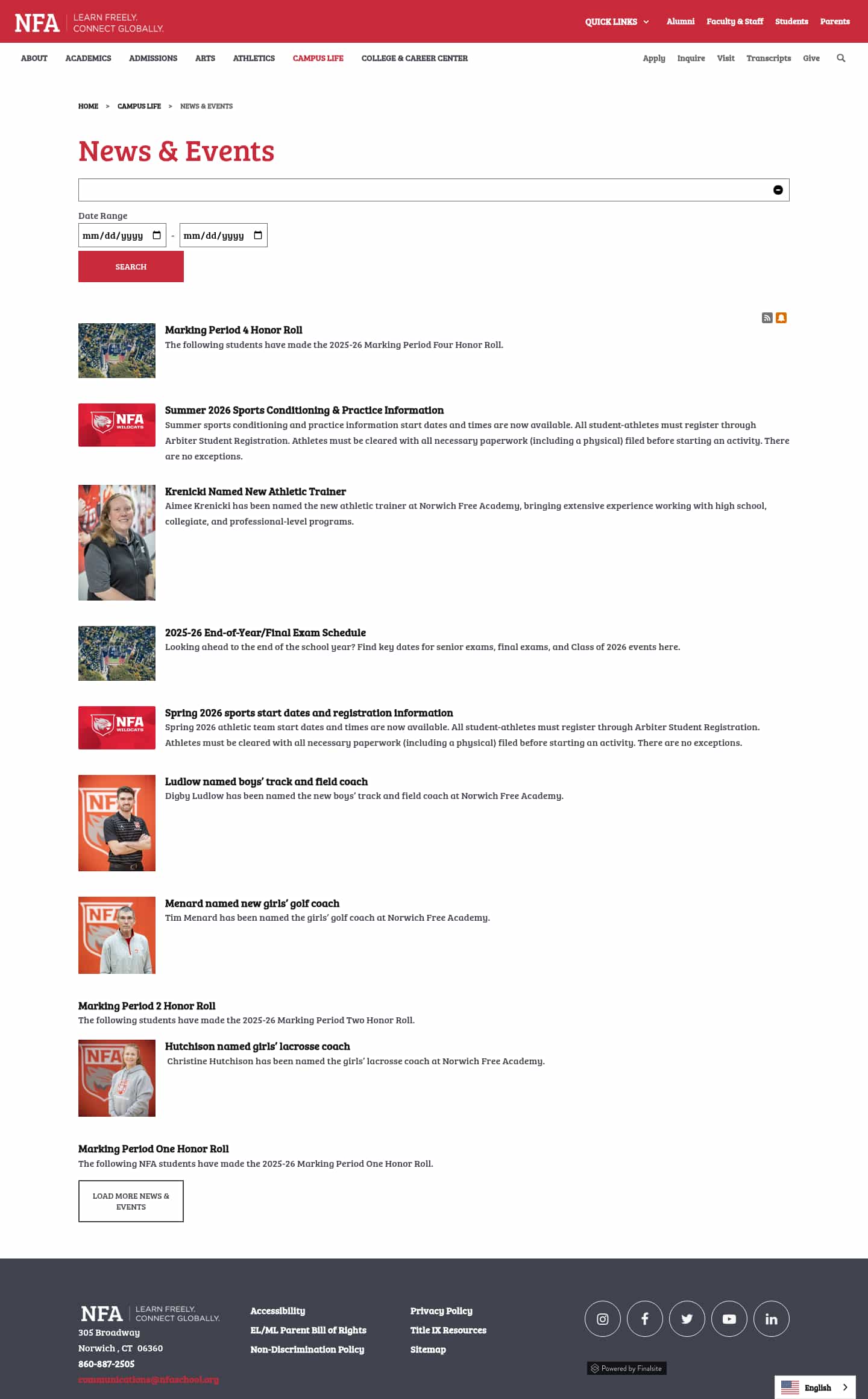 Latest website image capture