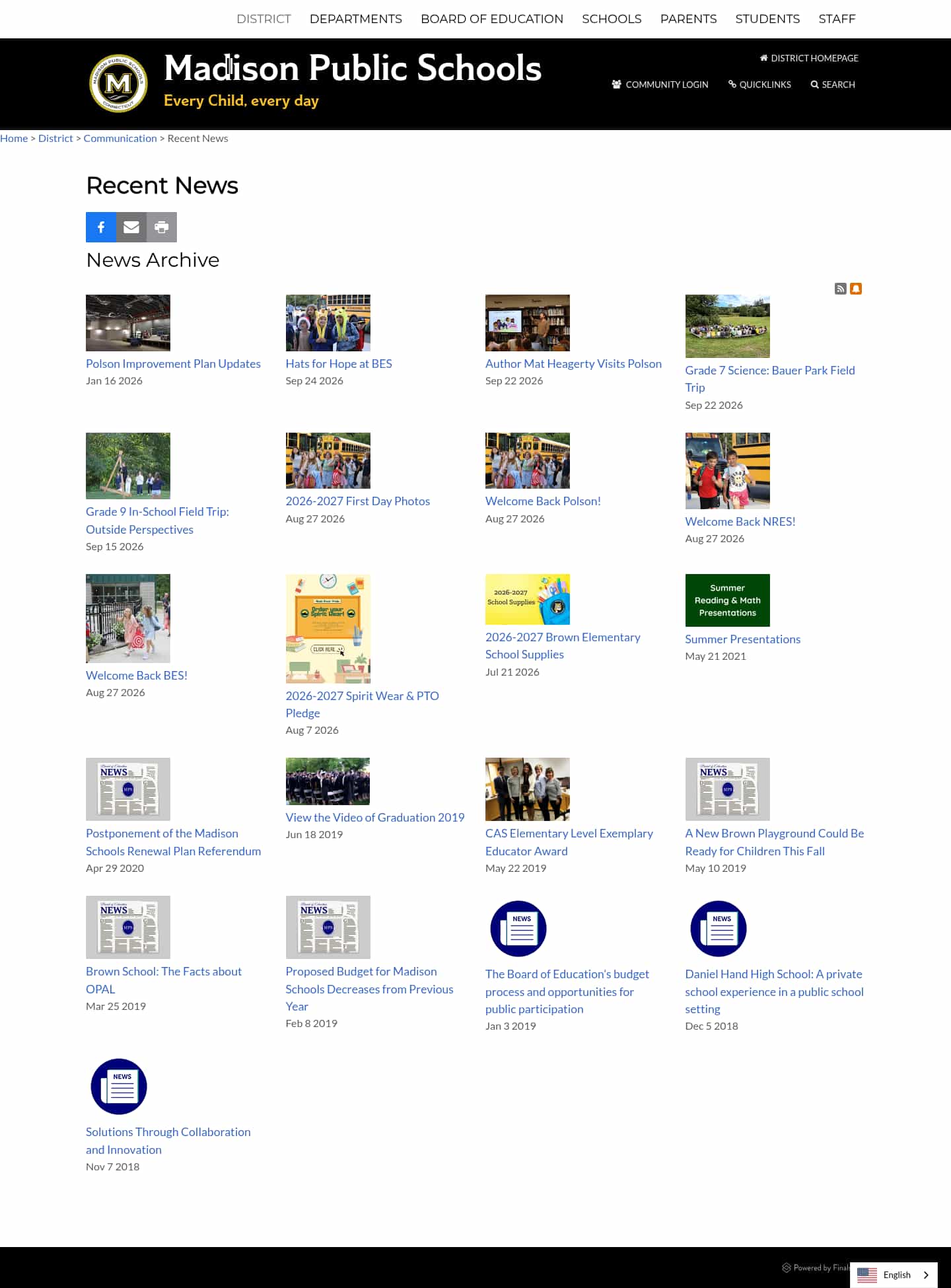Latest website image capture