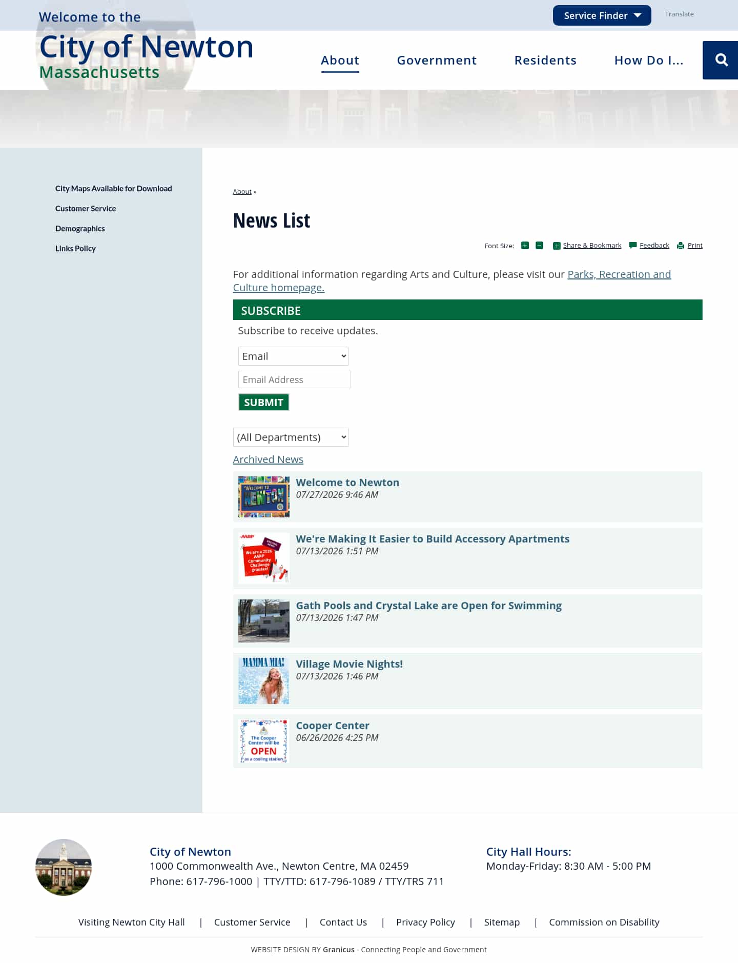 Latest website image capture