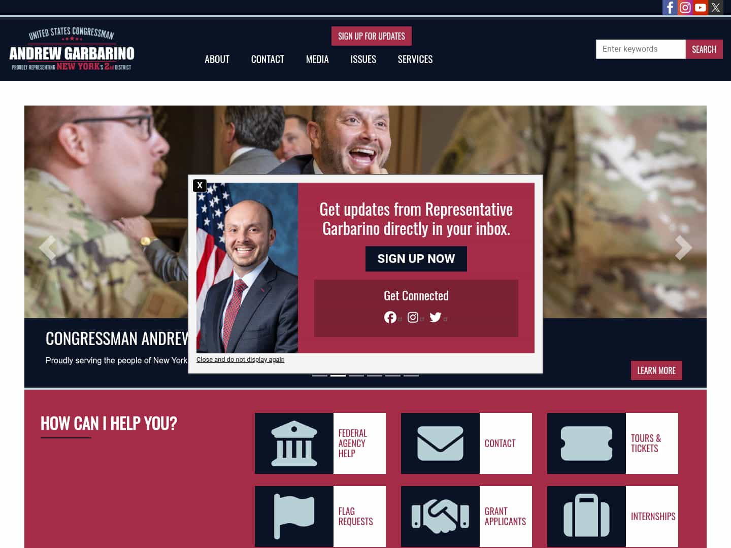 Latest website image capture