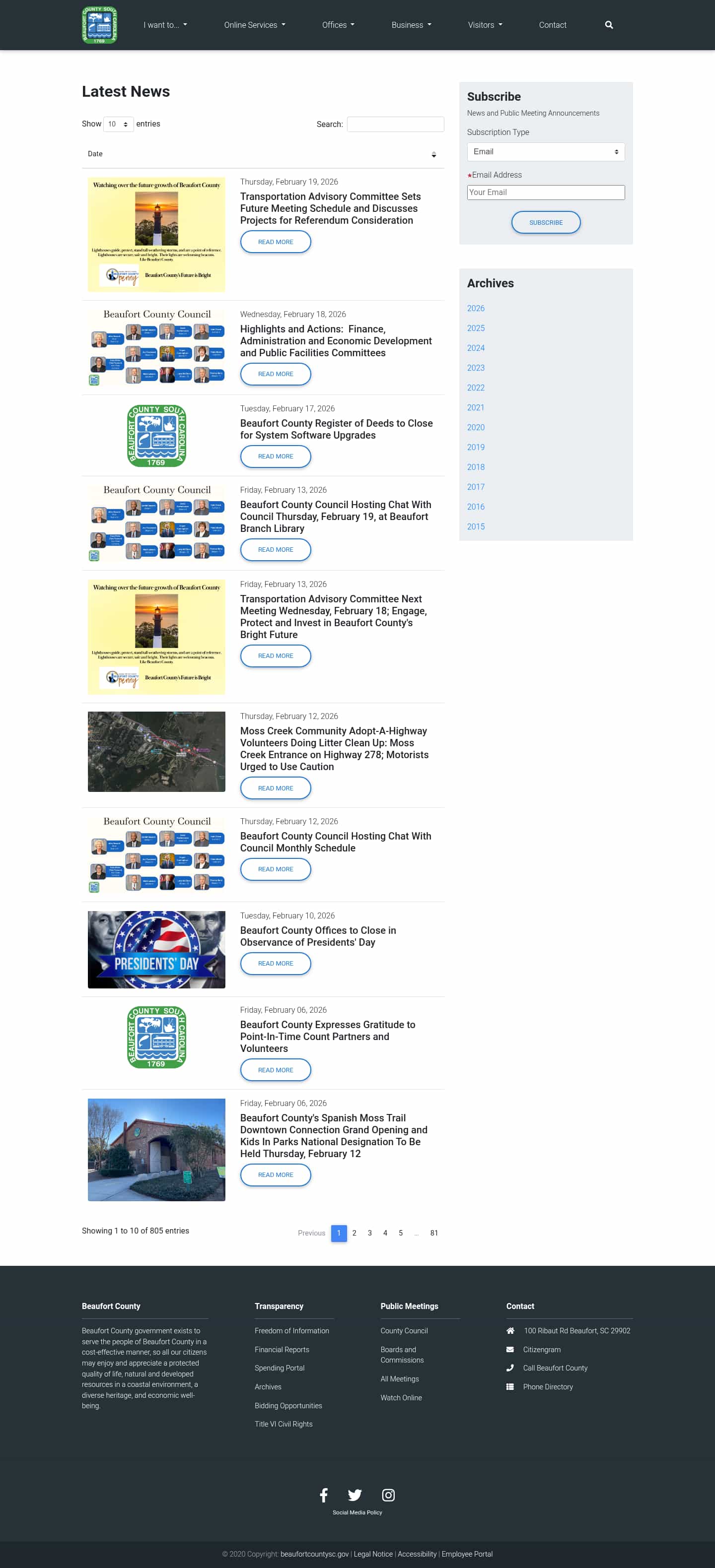 Latest website image capture