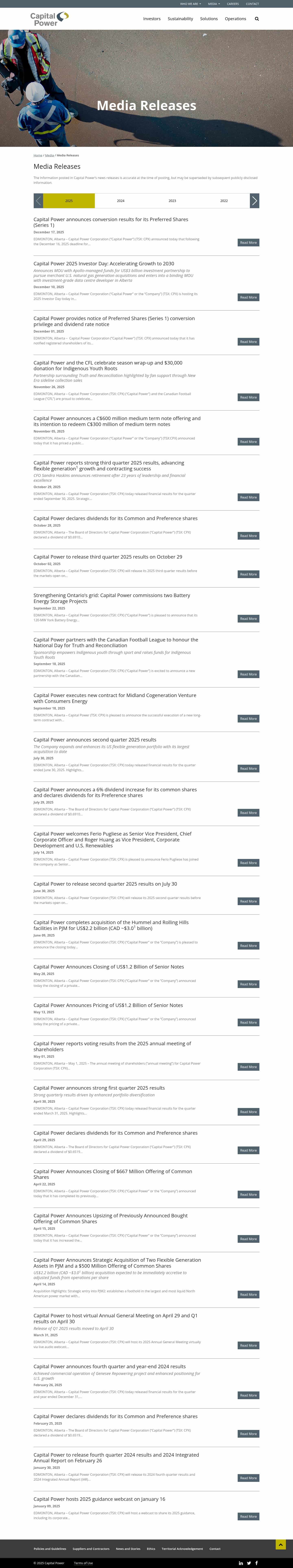 Latest website image capture