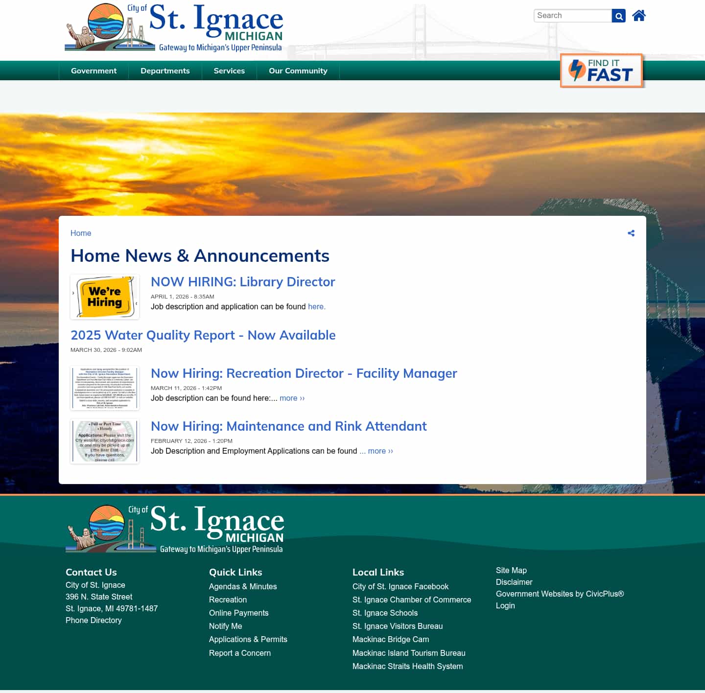 Latest website image capture