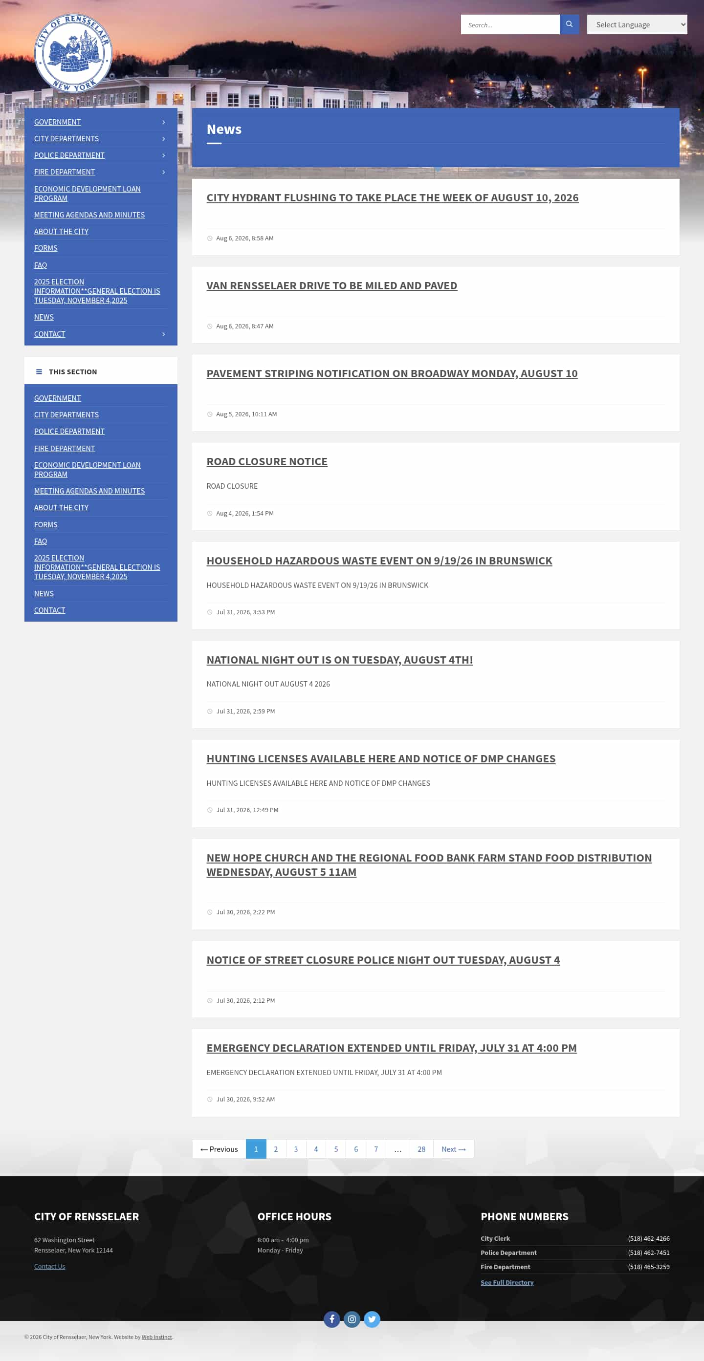 Latest website image capture