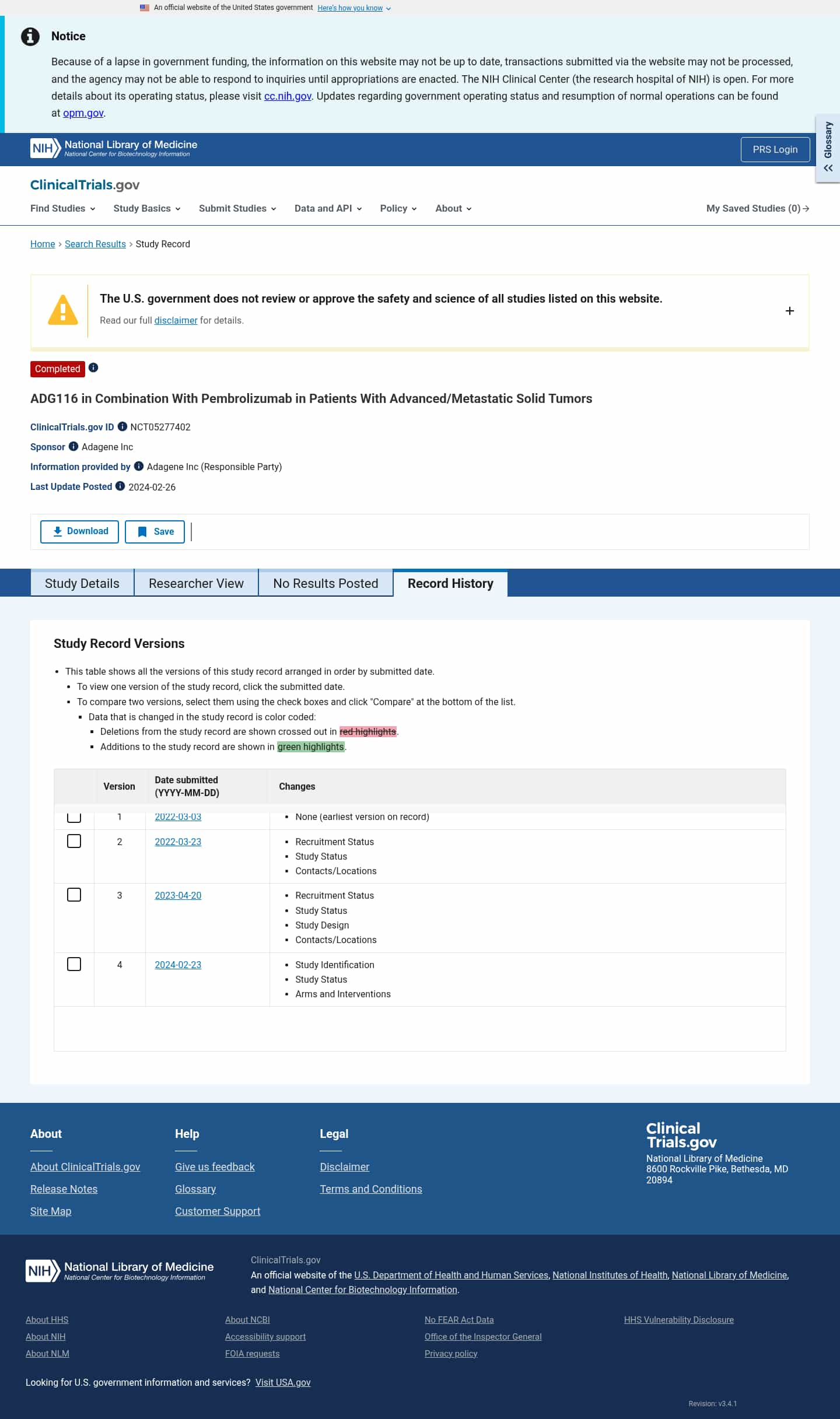 Latest website image capture