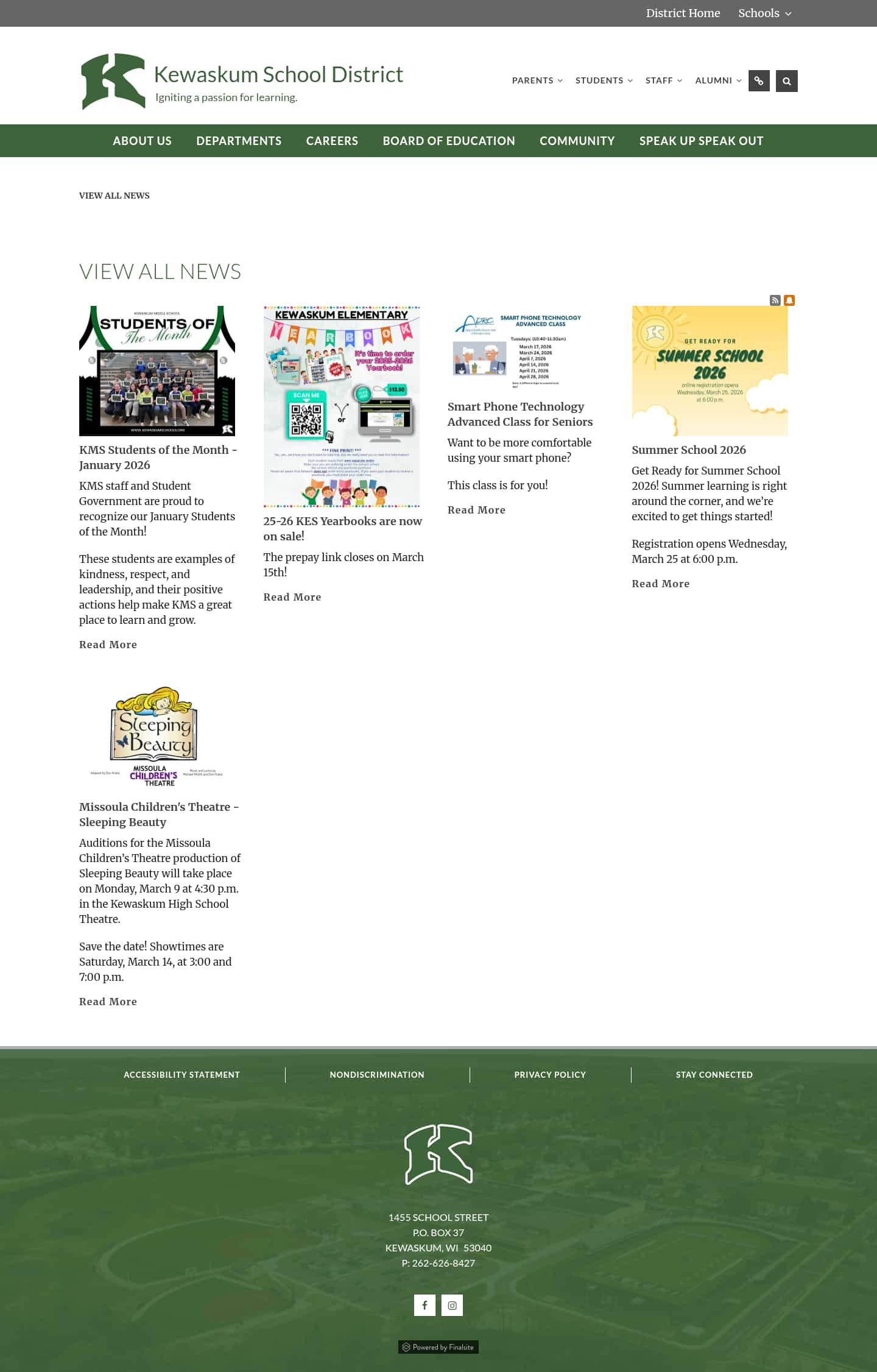 Latest website image capture