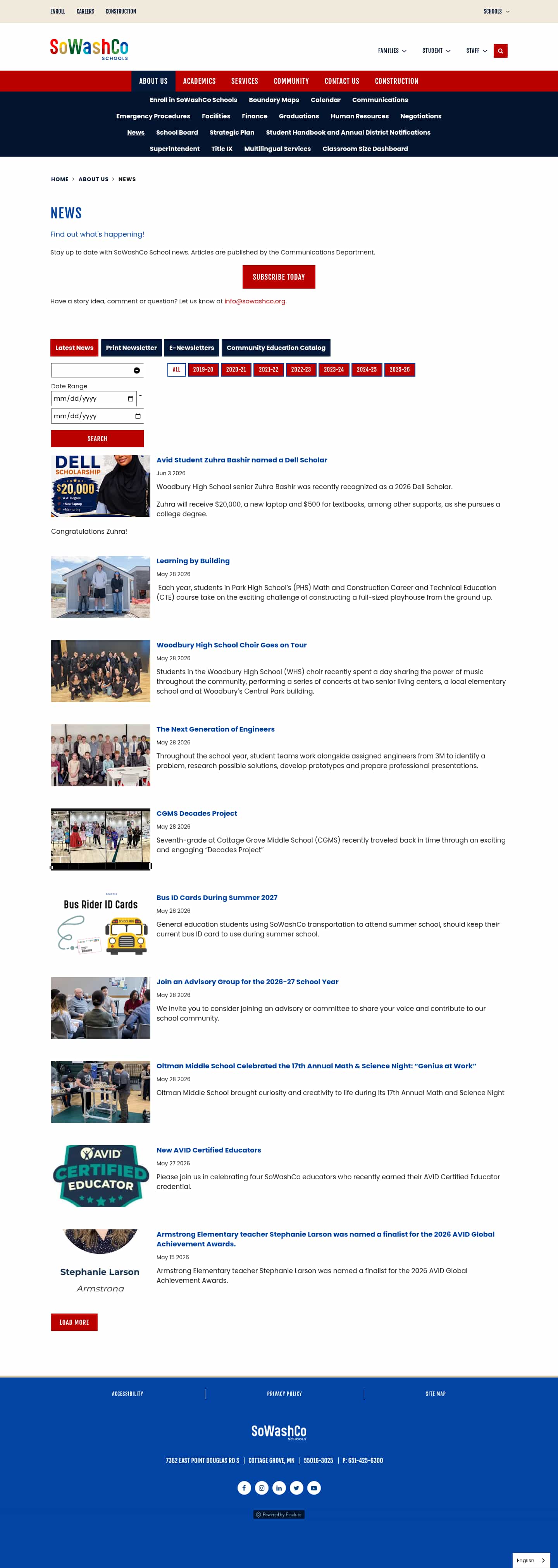 Latest website image capture