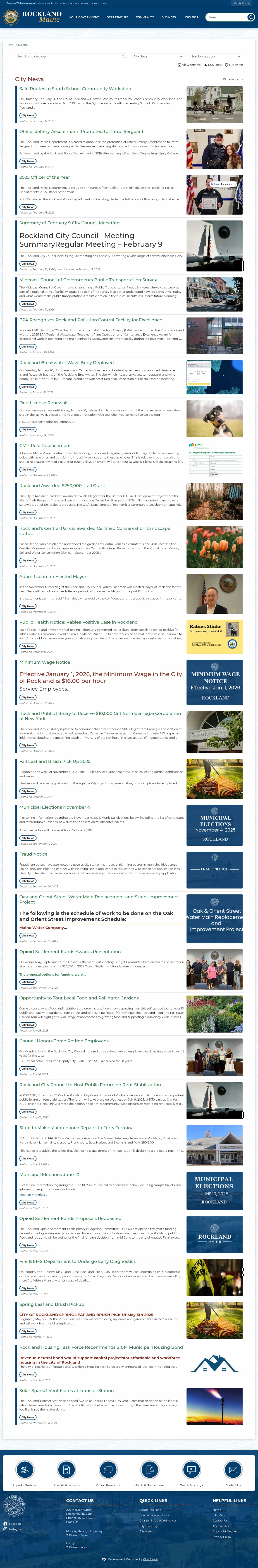 Latest website image capture