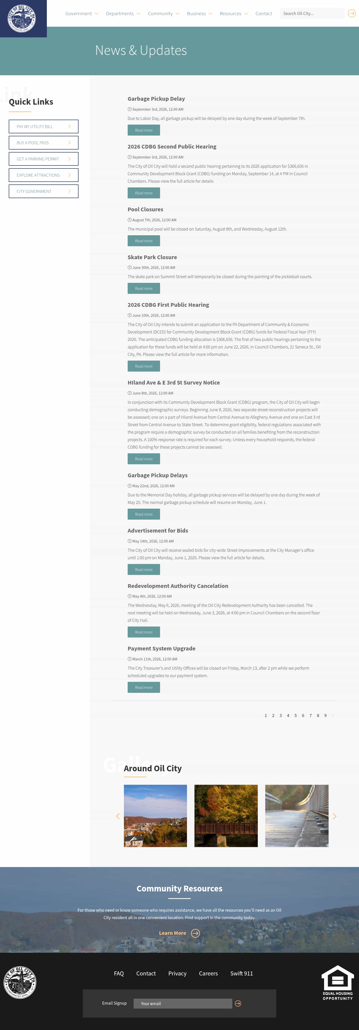 Latest website image capture