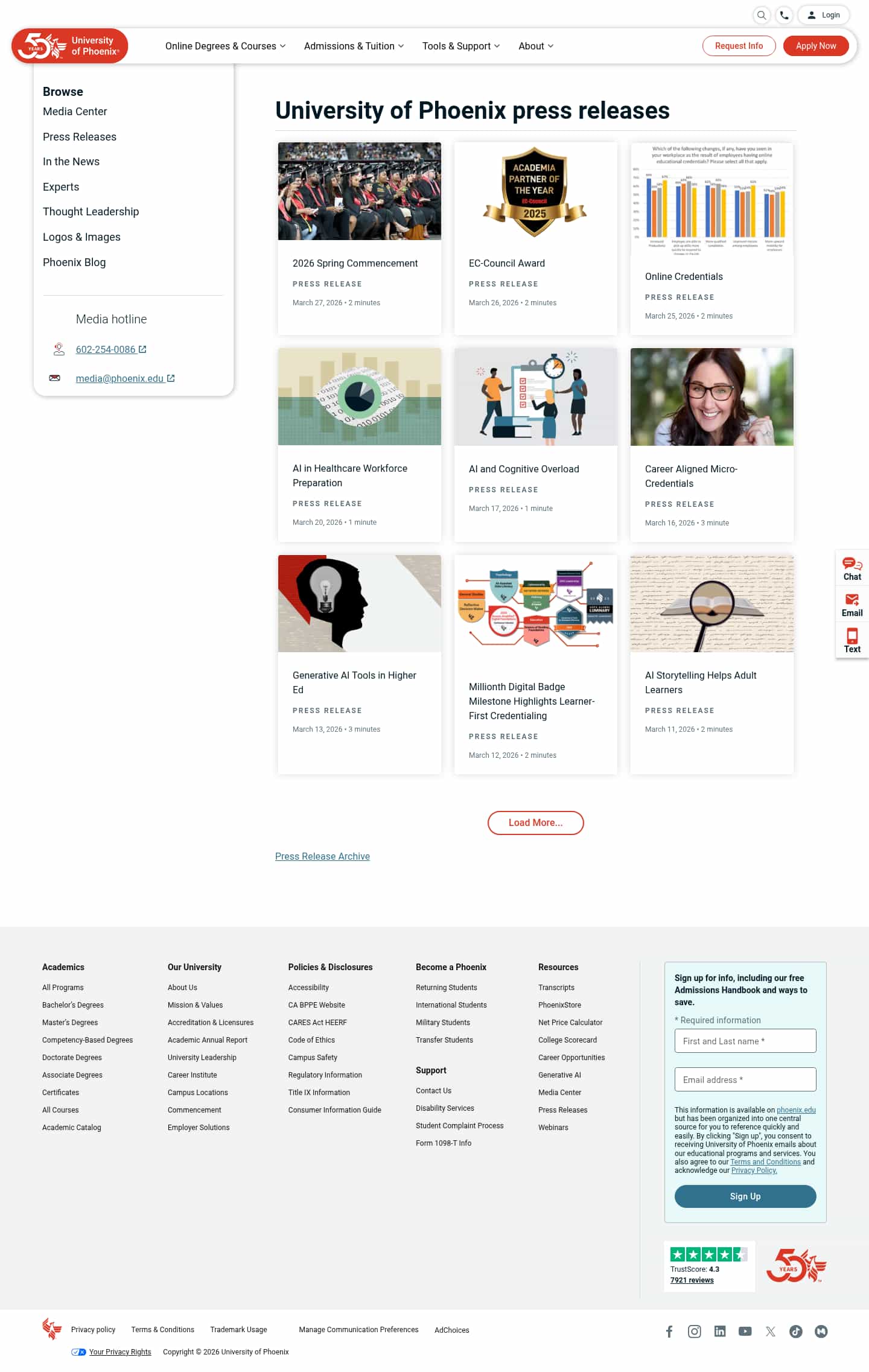 Latest website image capture