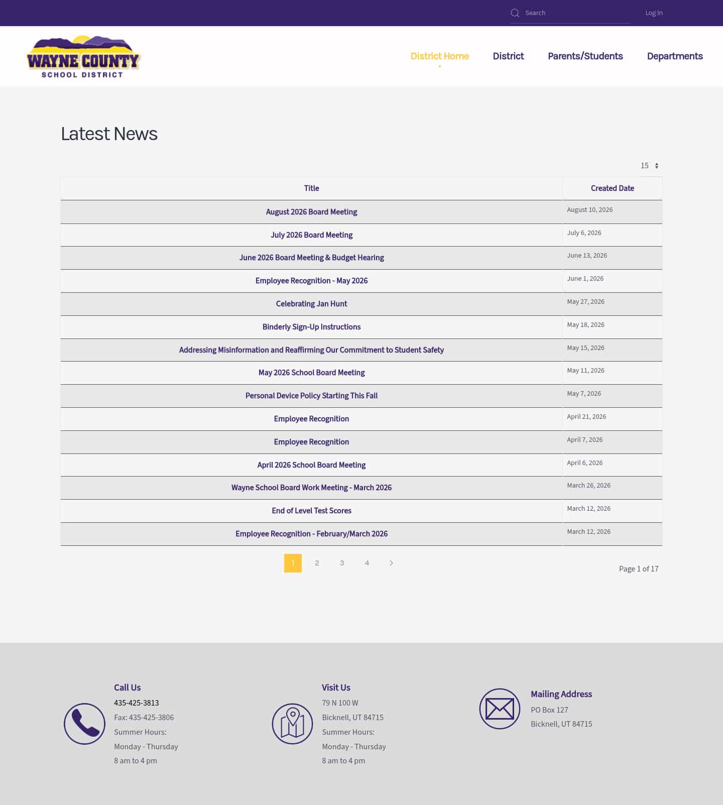Latest website image capture