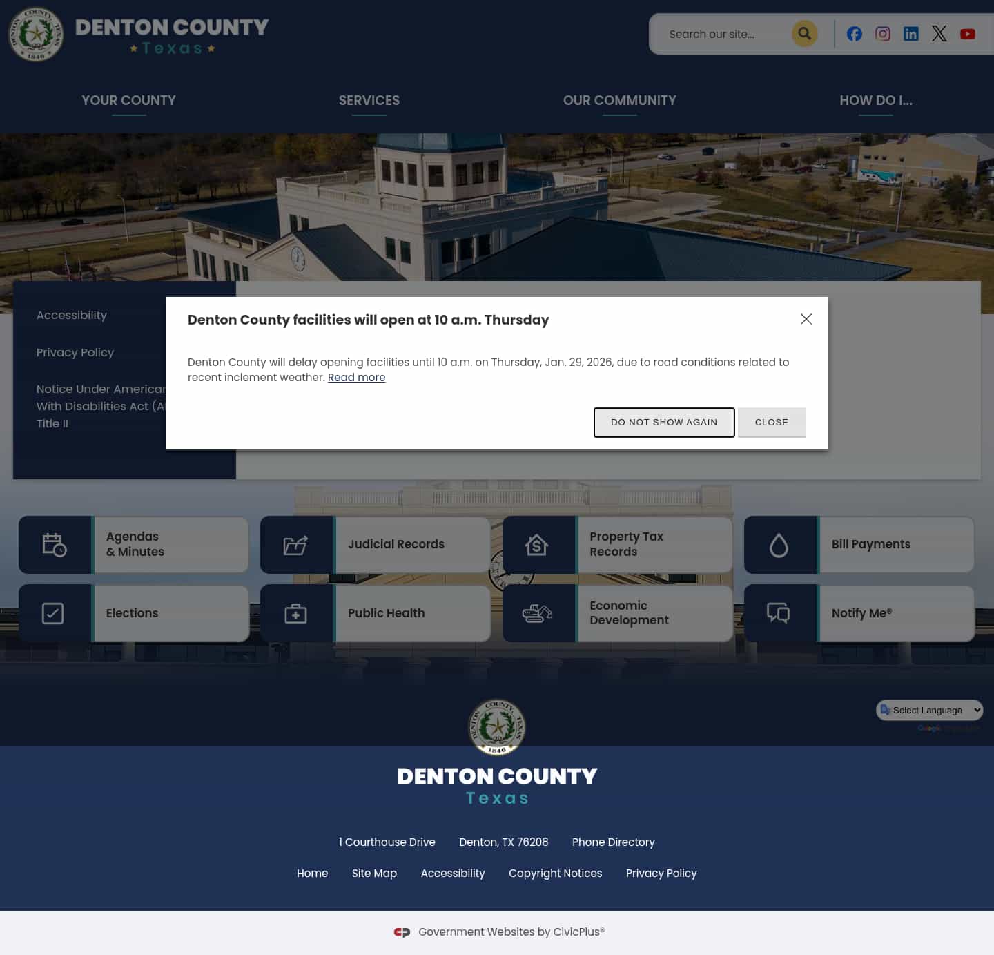 Latest website image capture