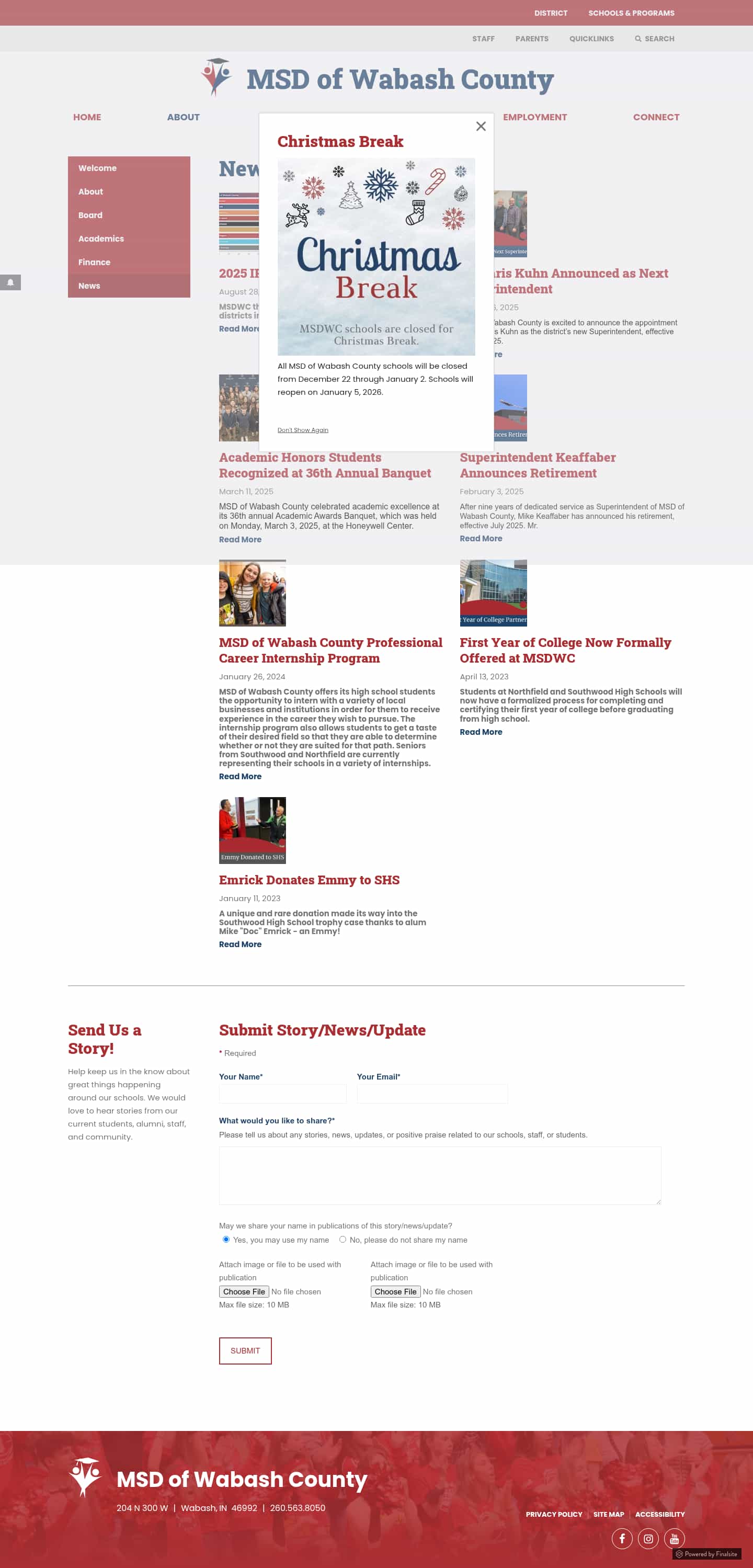 Latest website image capture