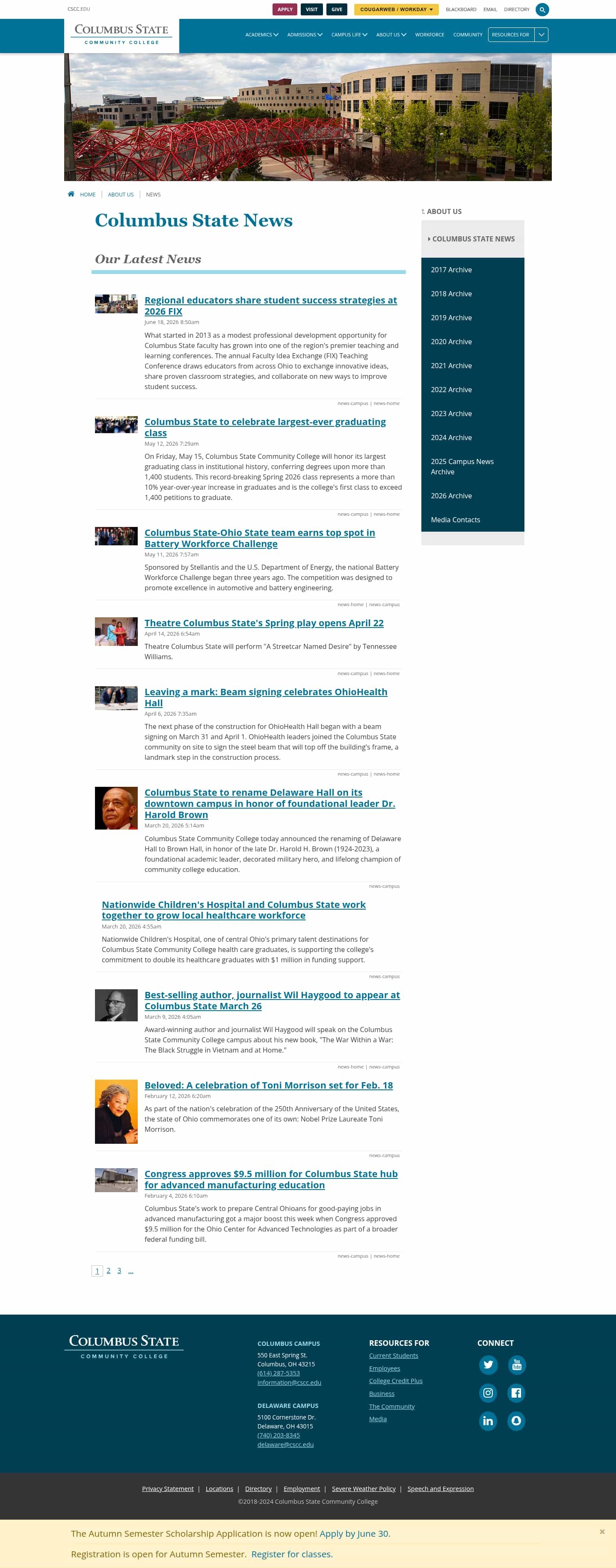 Latest website image capture