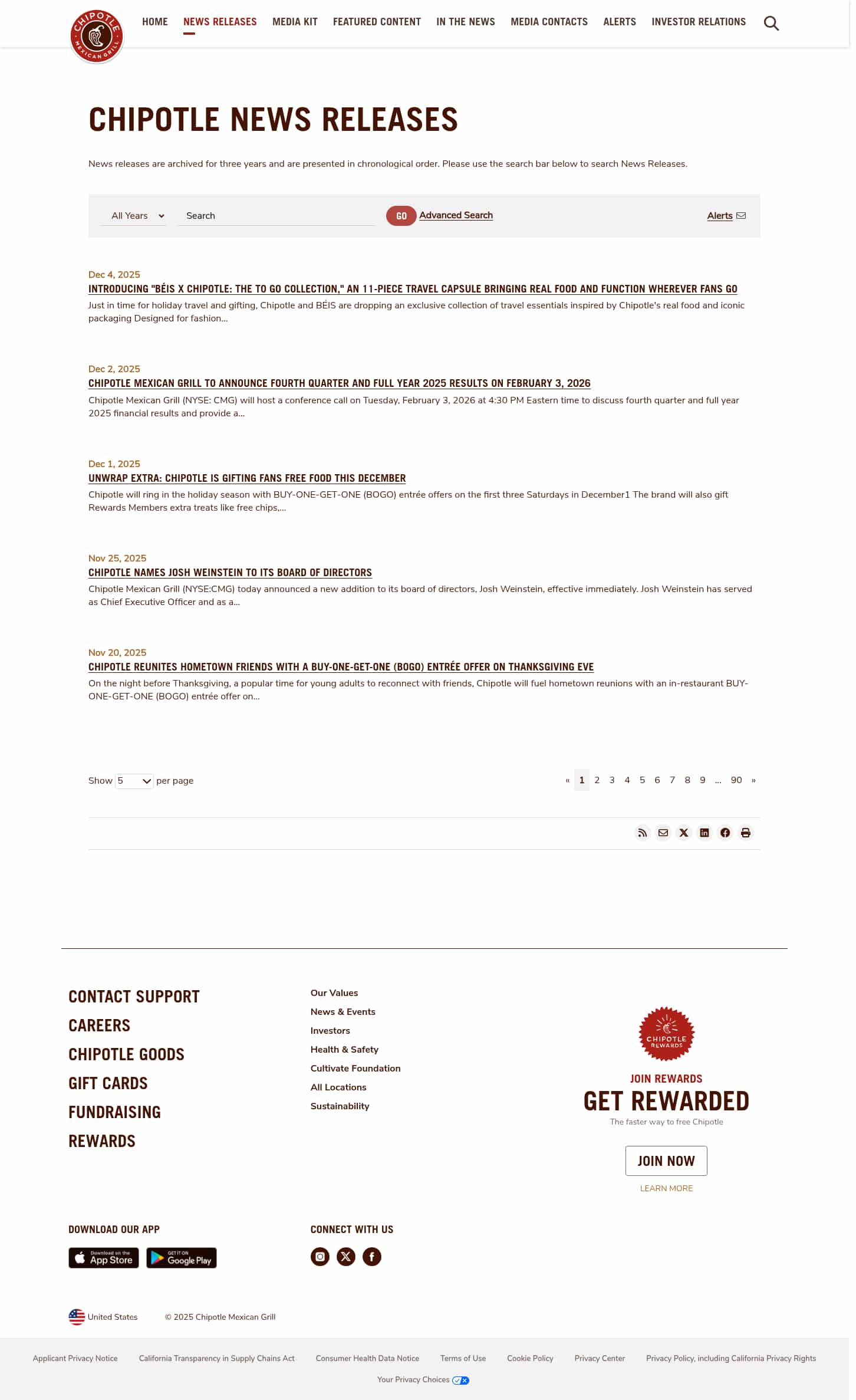 Latest website image capture