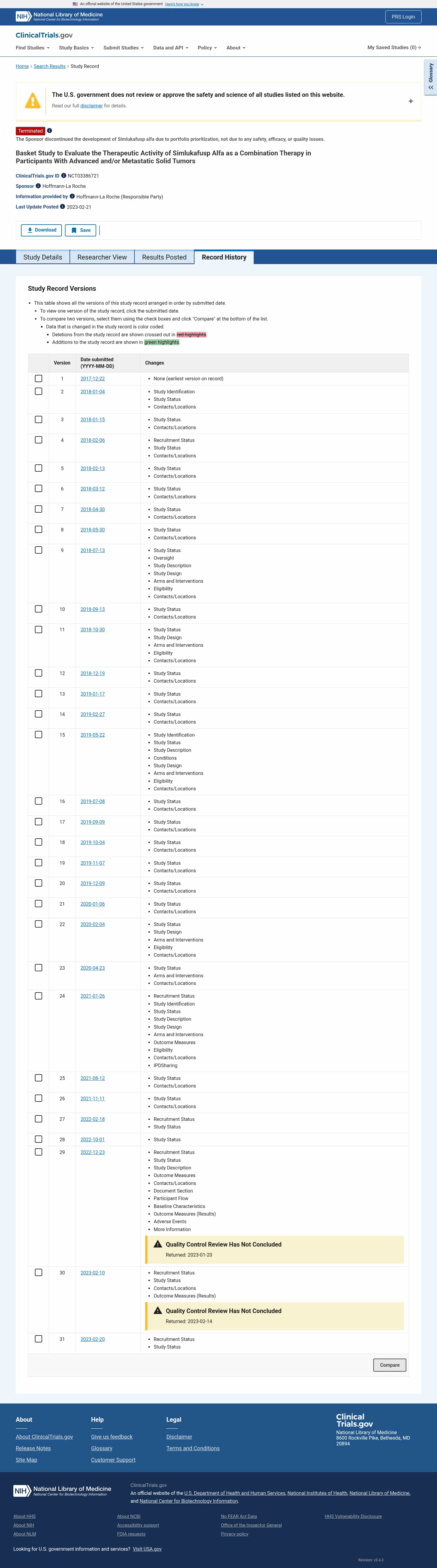 Latest website image capture