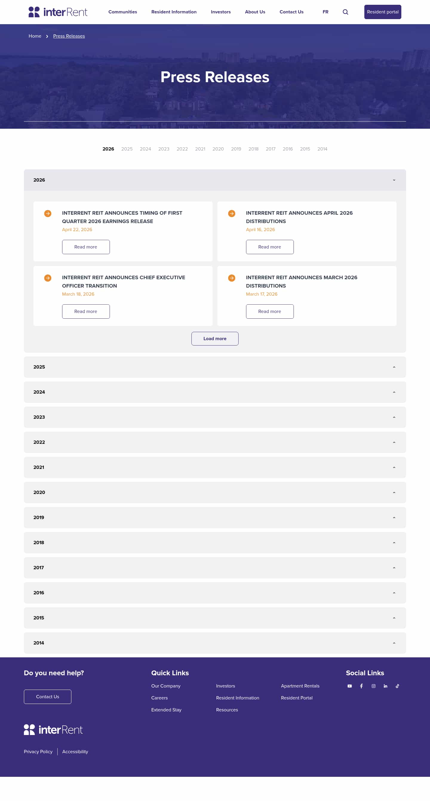Latest website image capture